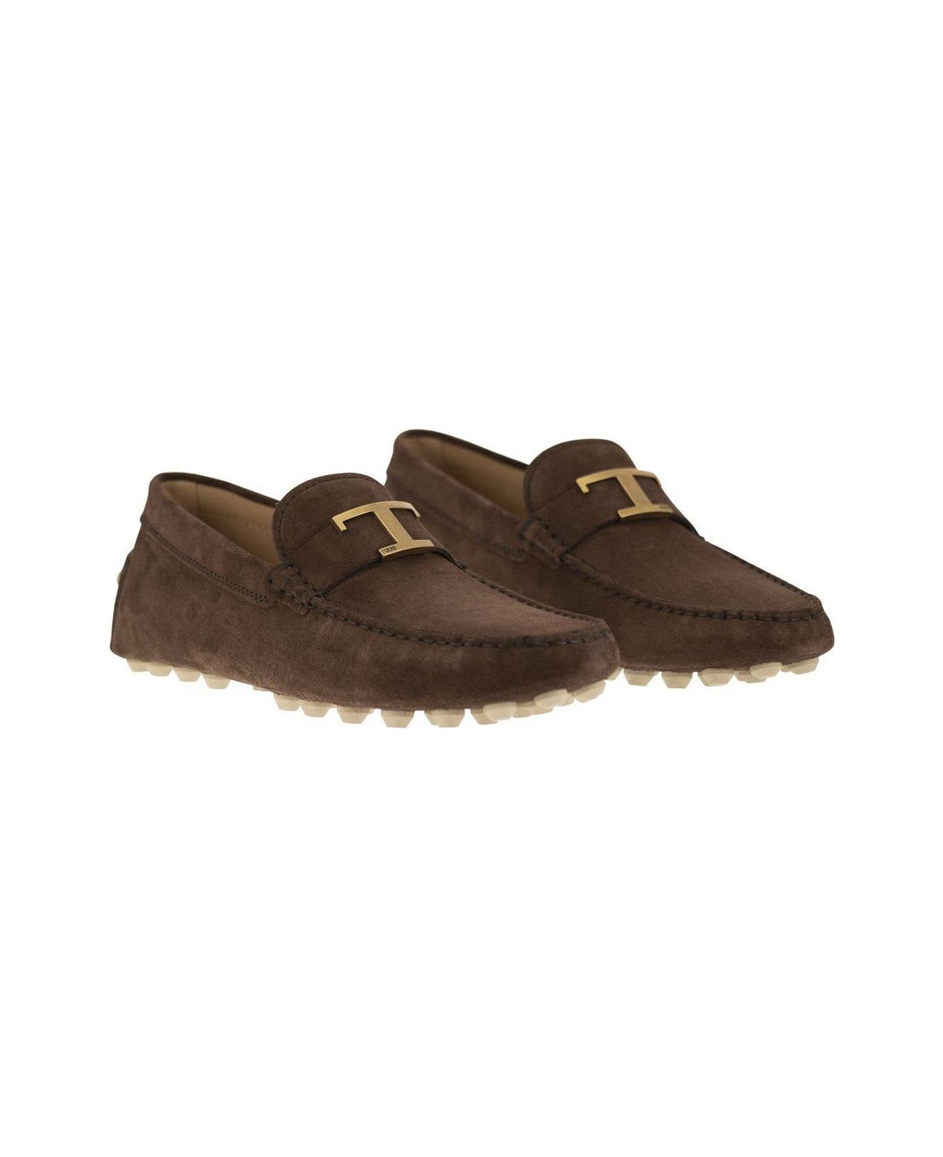 Tod's Gommino T Timeless Slip-on Loafers - Brown