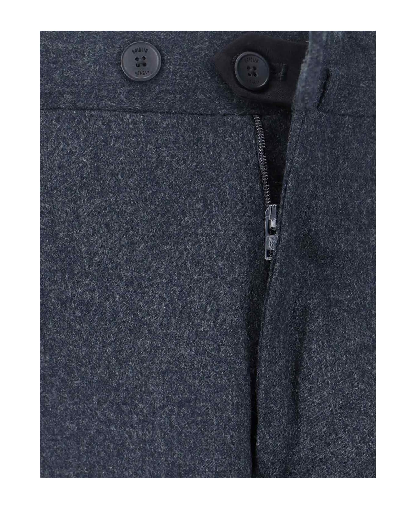 Briglia 1949 Virgin Wool Pants - Gray