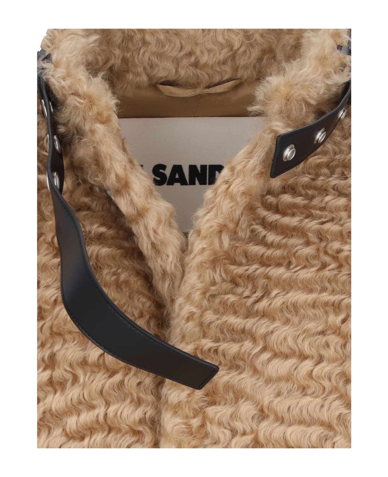 Jil Sander Single-breasted Midi Coat - Beige