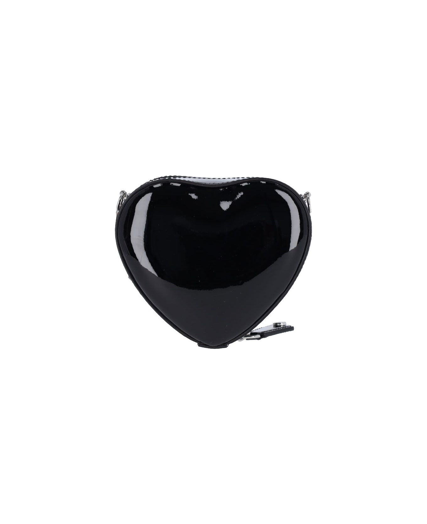 Vivienne Westwood "louise Heart" Mini Bag - Black  