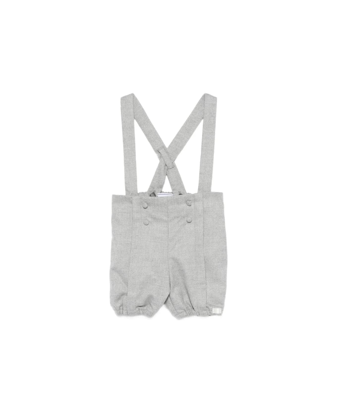 Tartine et Chocolat Pants With Suspenders - GREY