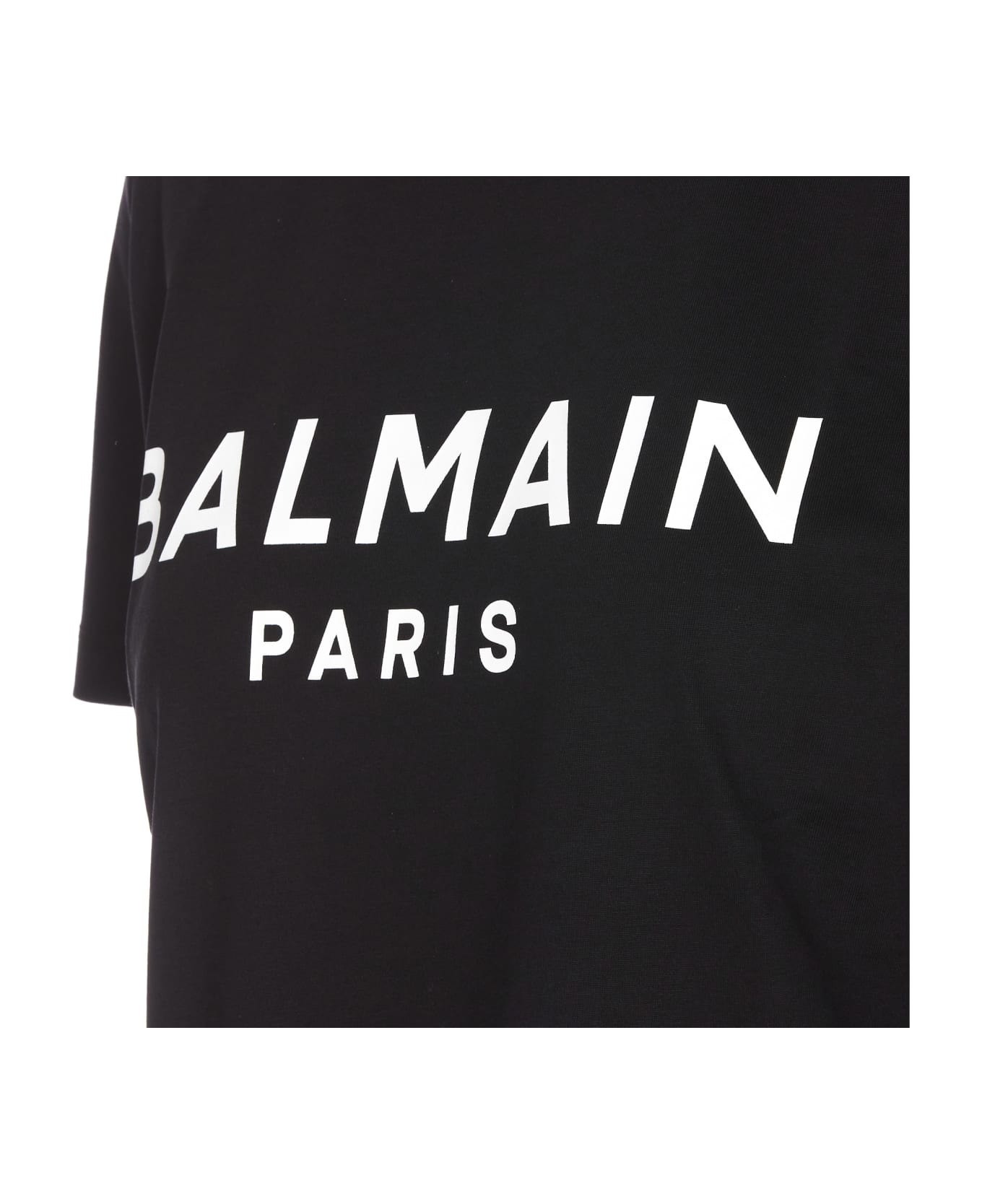 Balmain Logo T-shirt - Black Tシャツ