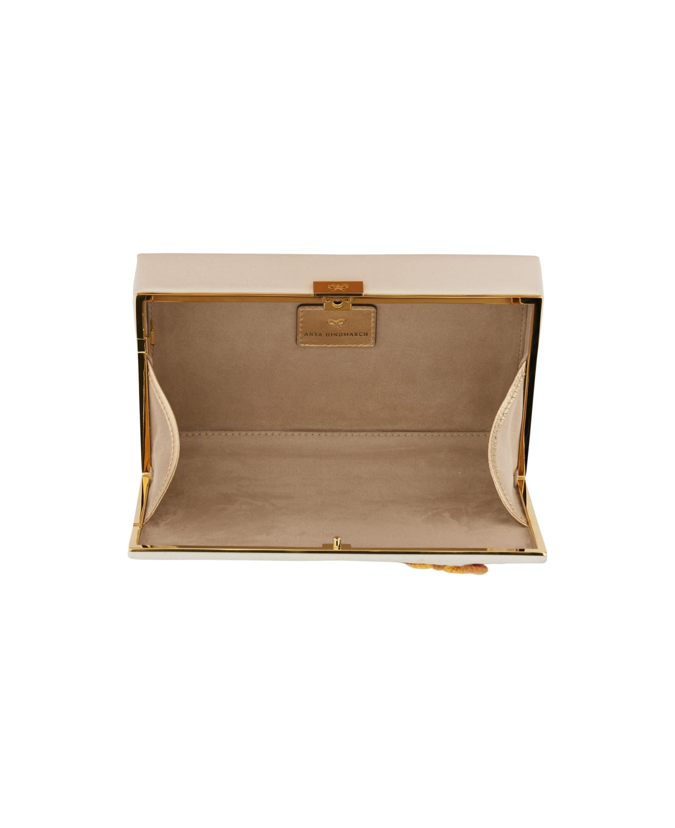 Anya Hindmarch Clutch "cornflakes" - YELLOW