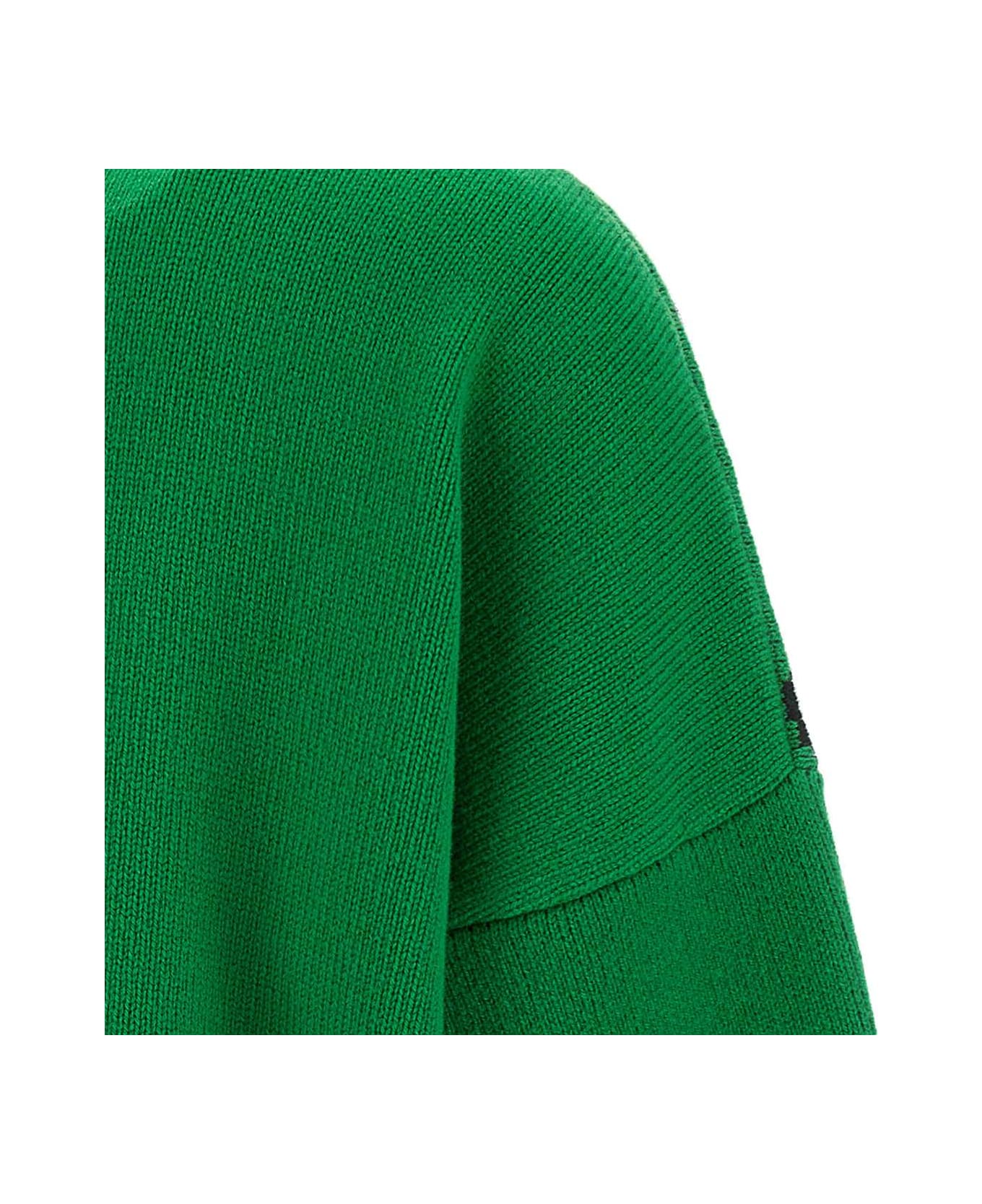 Philosophy di Lorenzo Serafini Wool Sweater - GREEN ニットウェア