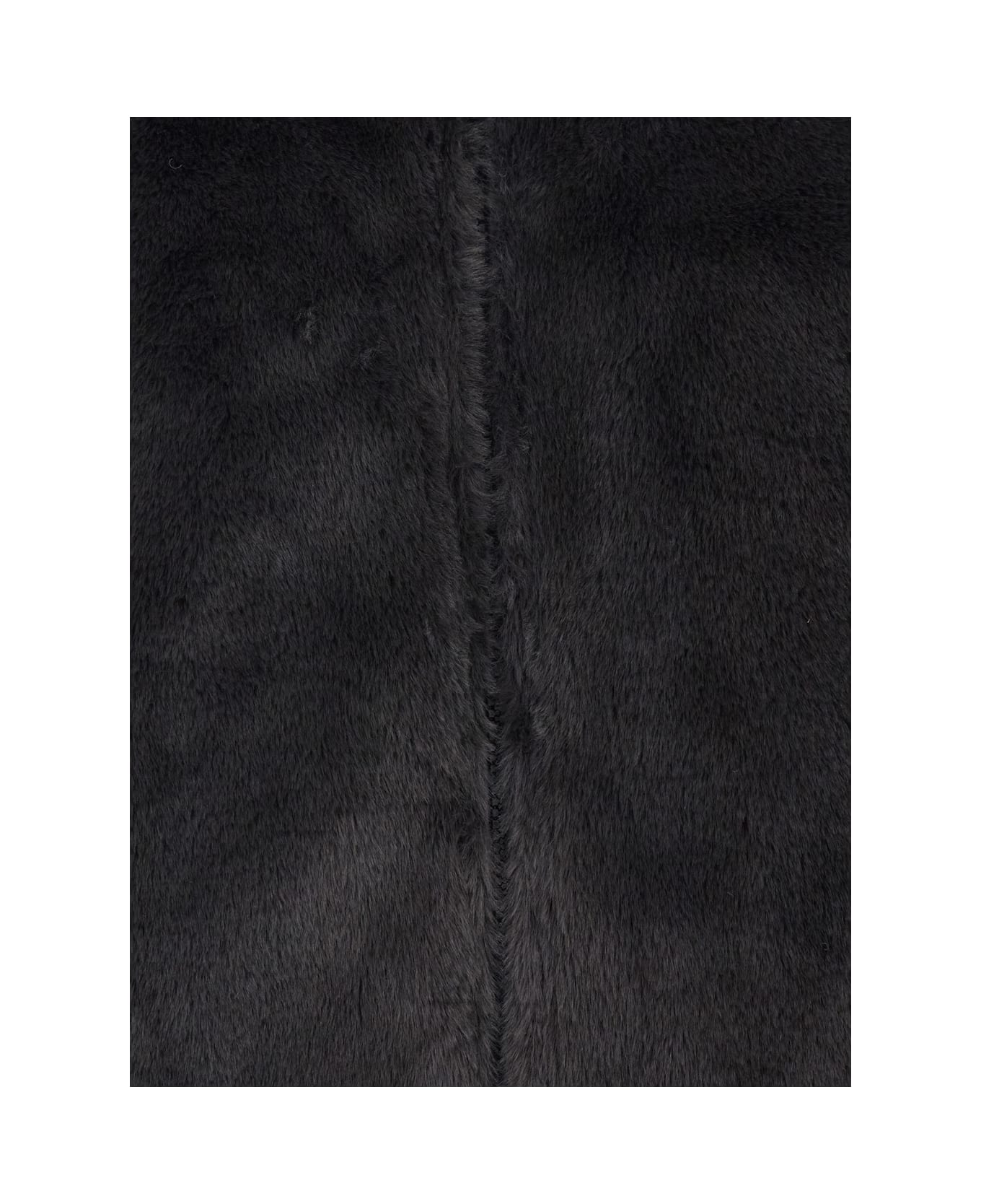 Save the Duck 
bridget
 Black Reversible Jacket With Front Zip Closure In Ecofur Woman - Black