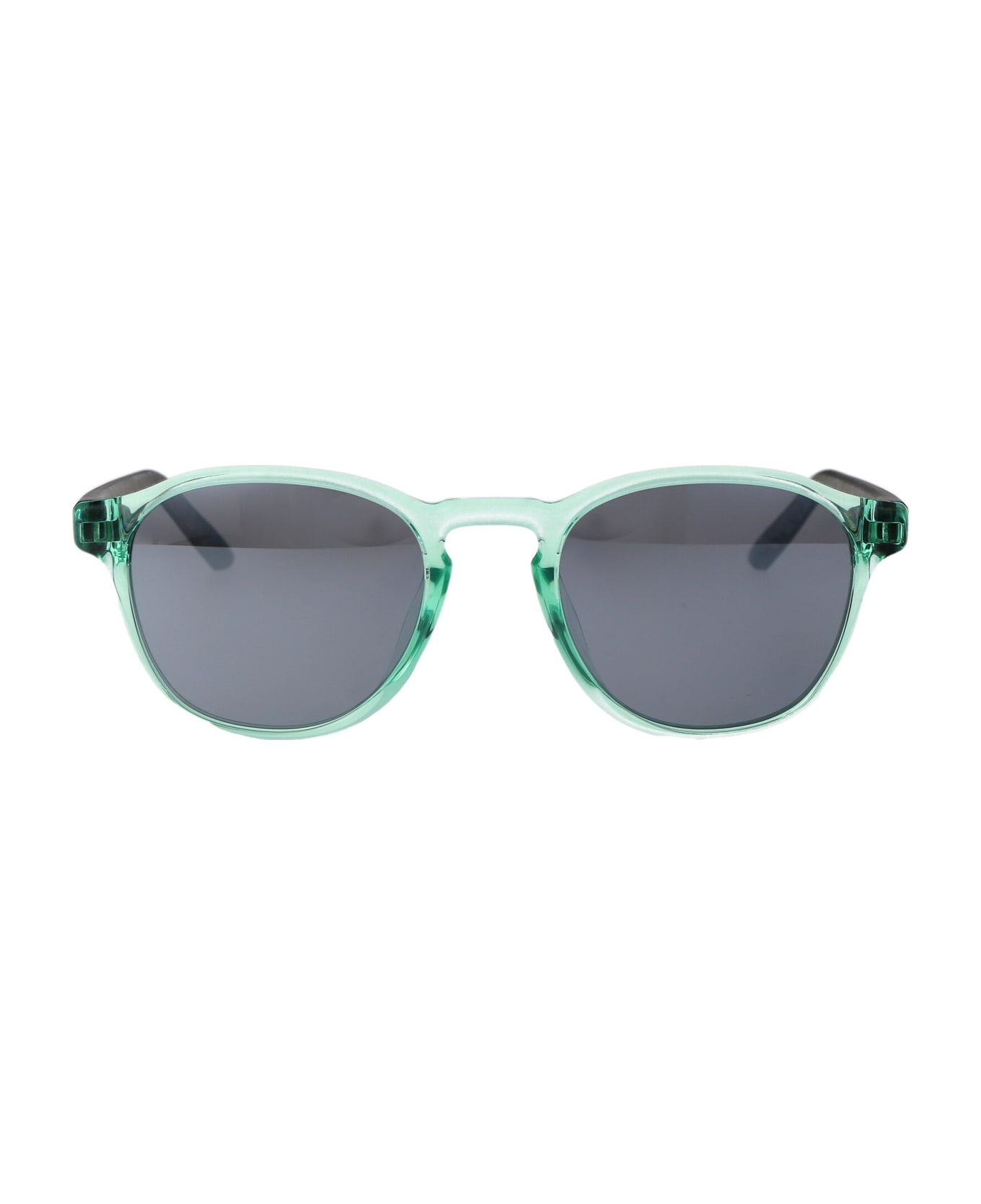 Nike Smash Sunglasses - 342 GREY W/ SILVER FLASH GREEN GLOW サングラス