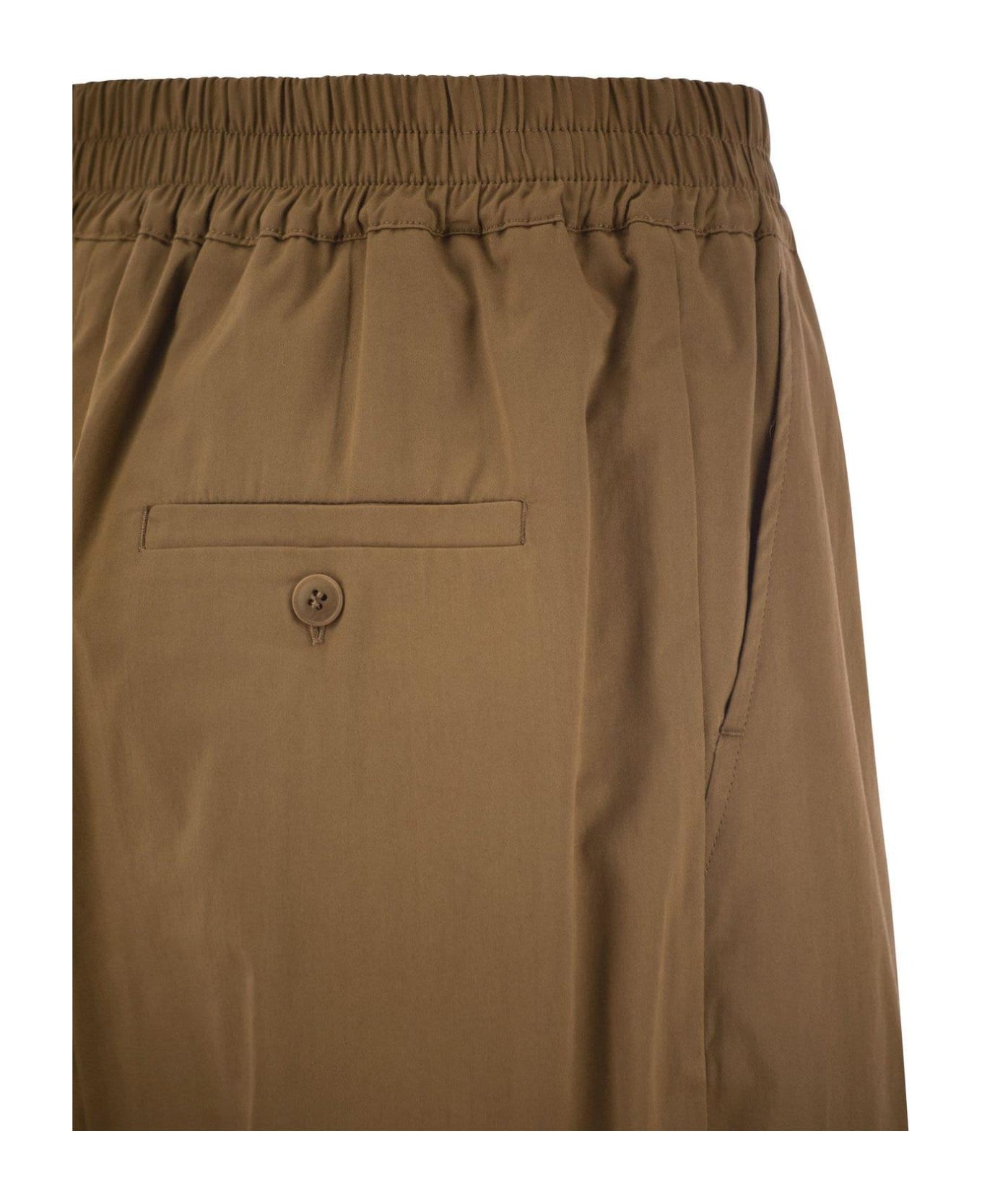 Weekend Max Mara High Waist Wide Leg Trousers - Terracotta