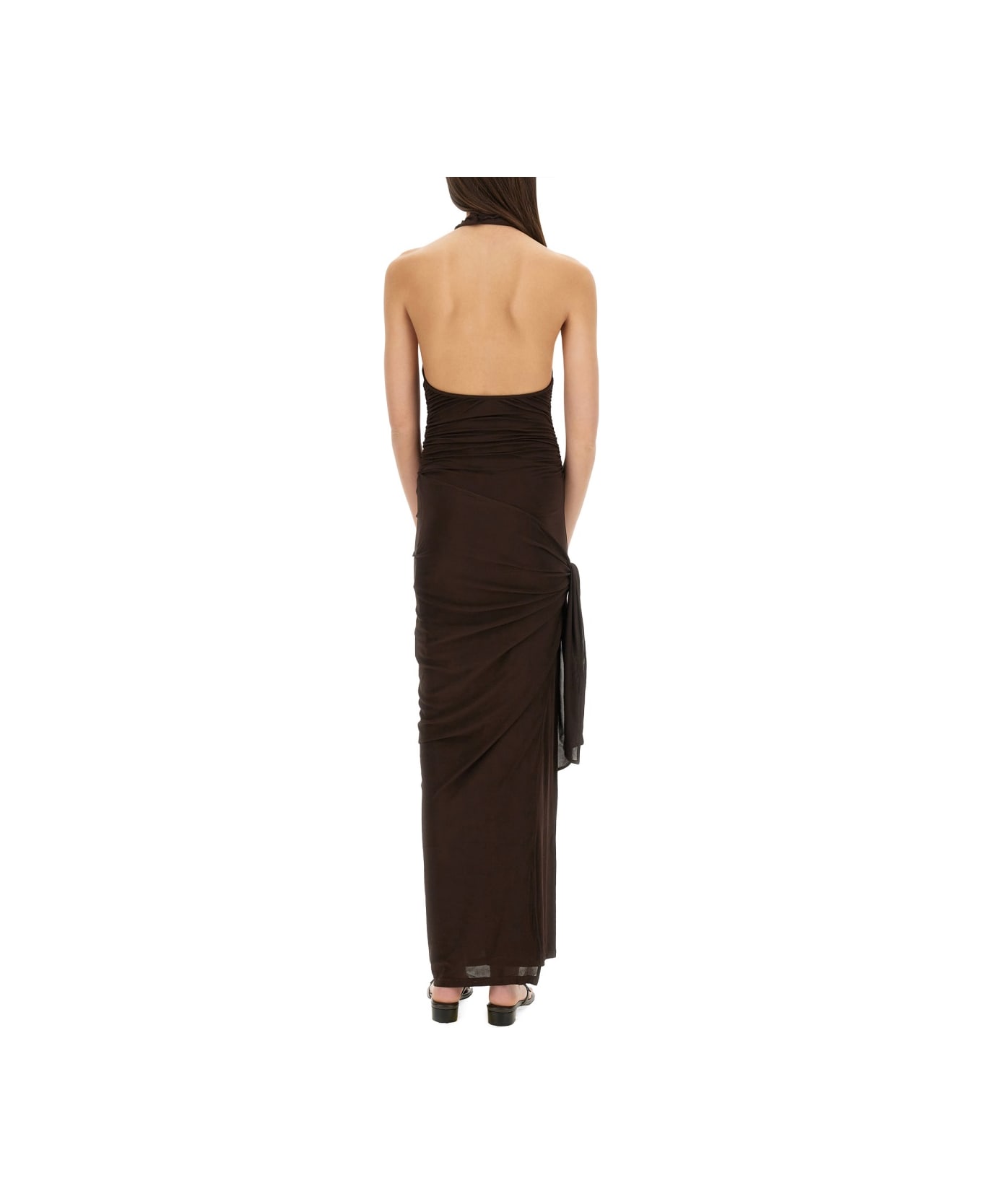 Paloma Wool "halcon" Dress - BROWN