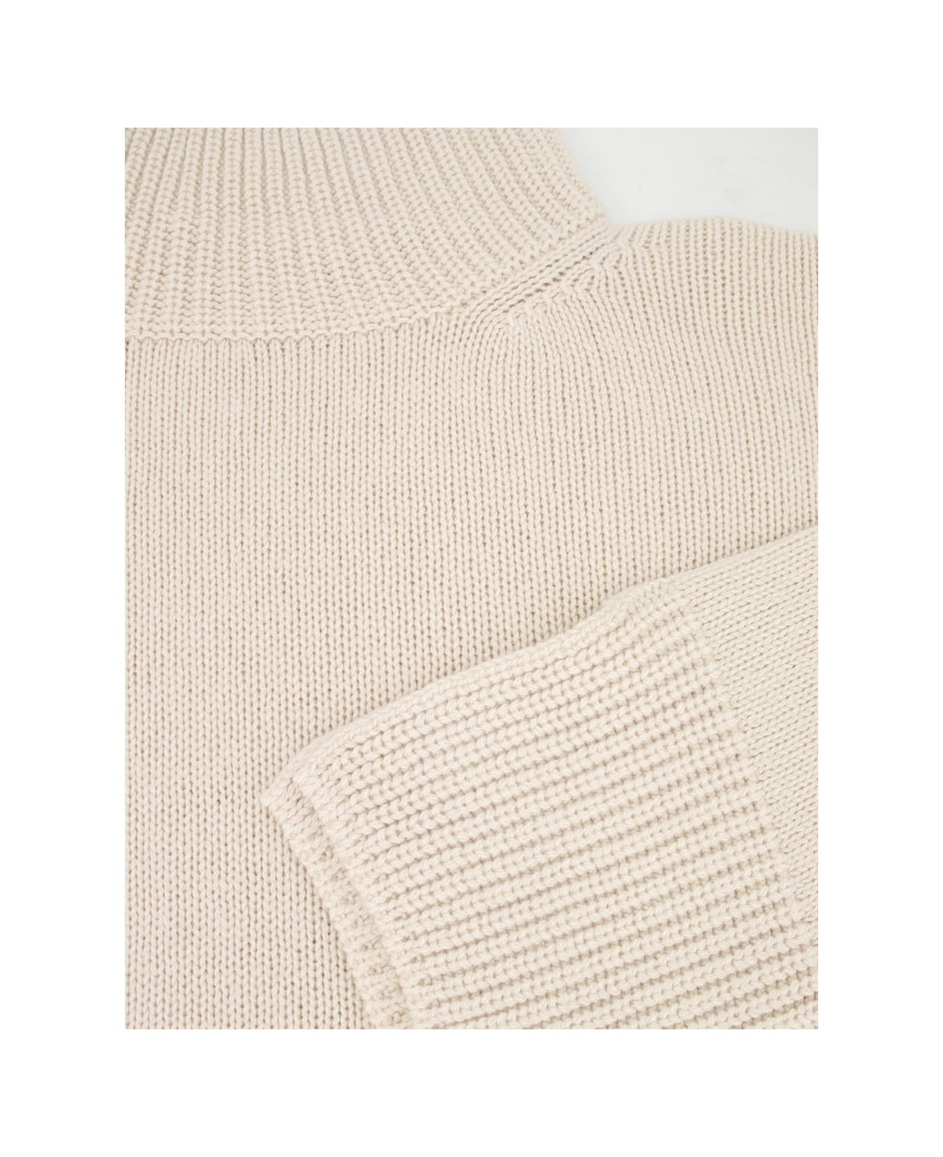 Le Tricot Perugia Jumper - BEIGE