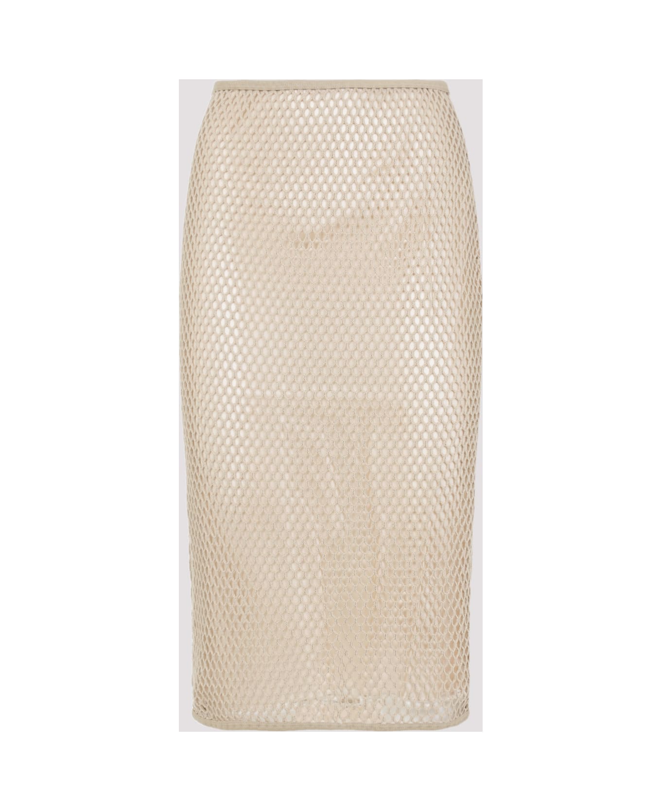 Prada Cotton Midi Skirt - Corda