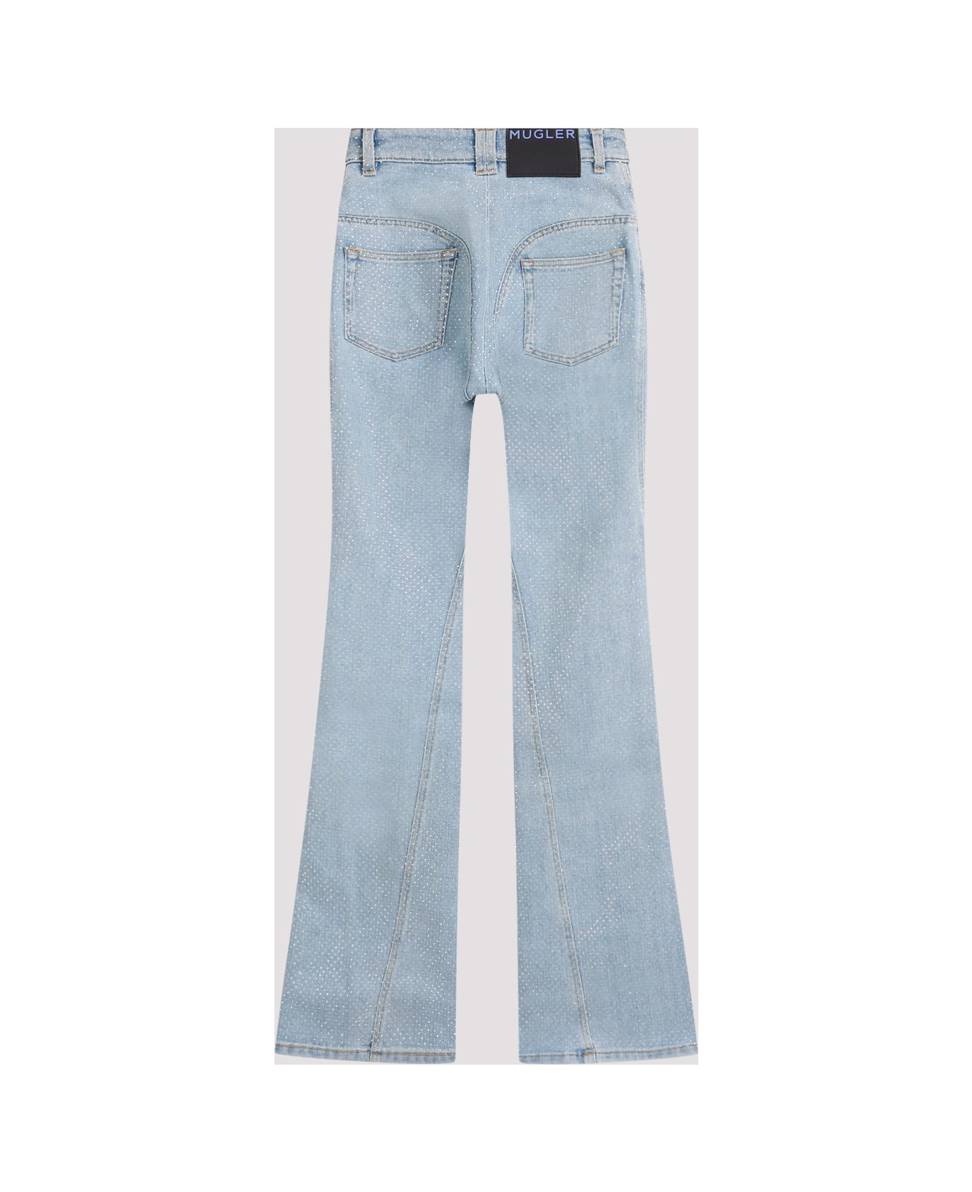 Mugler Cotton Jeans - Light Blue デニム