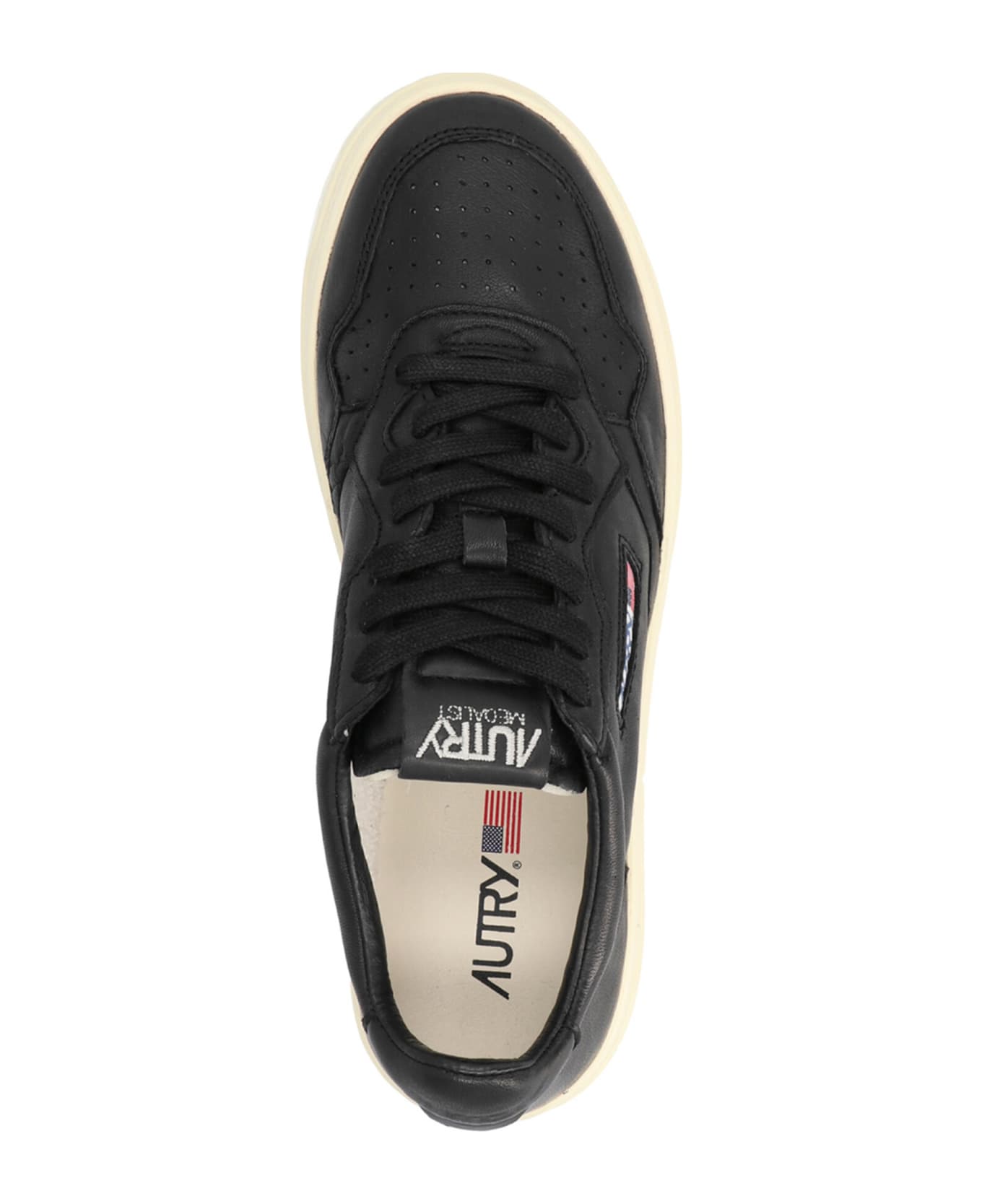 Autry Leather Sneakers - White/Black スニーカー