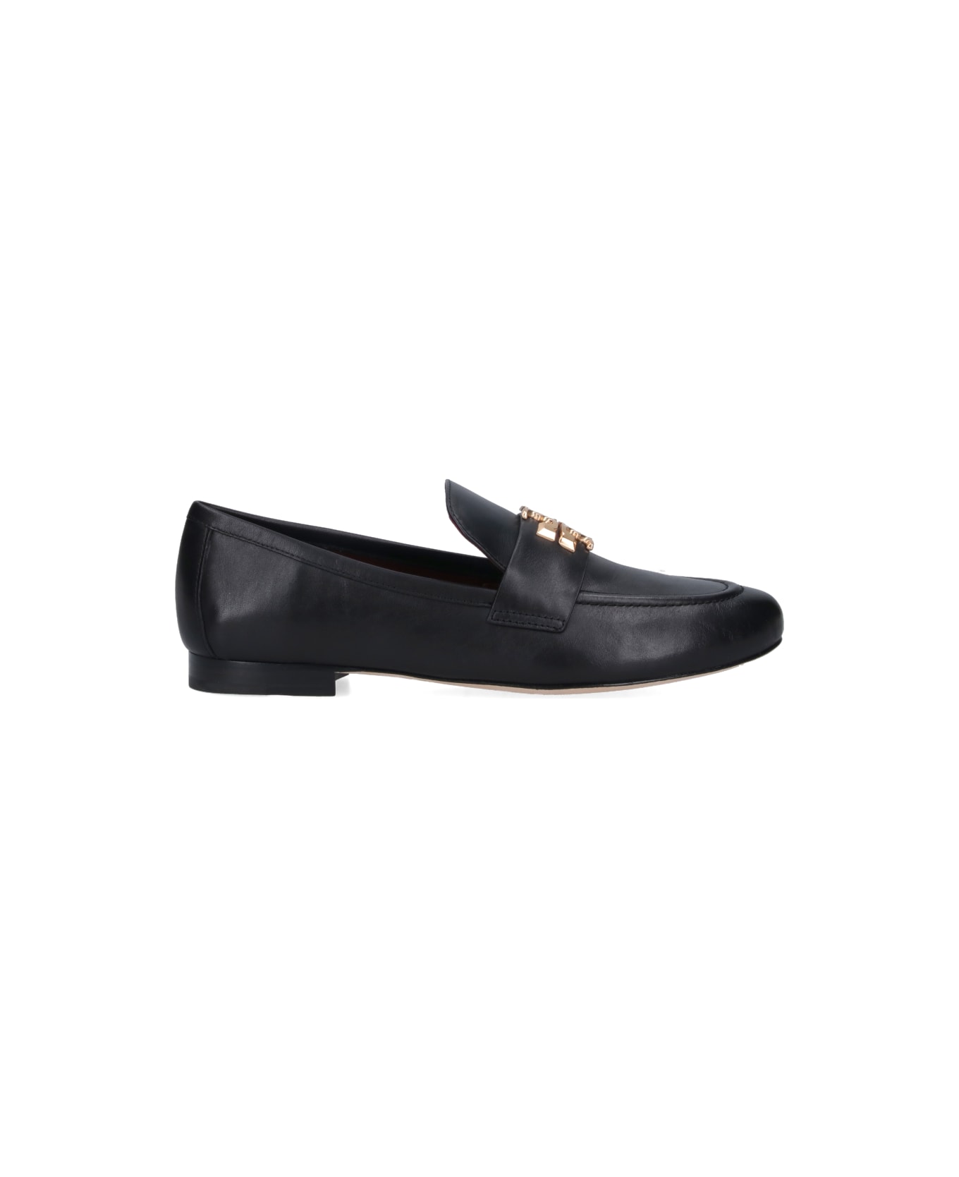 Tory Burch Loafers With "eleanor" Charm - Black  