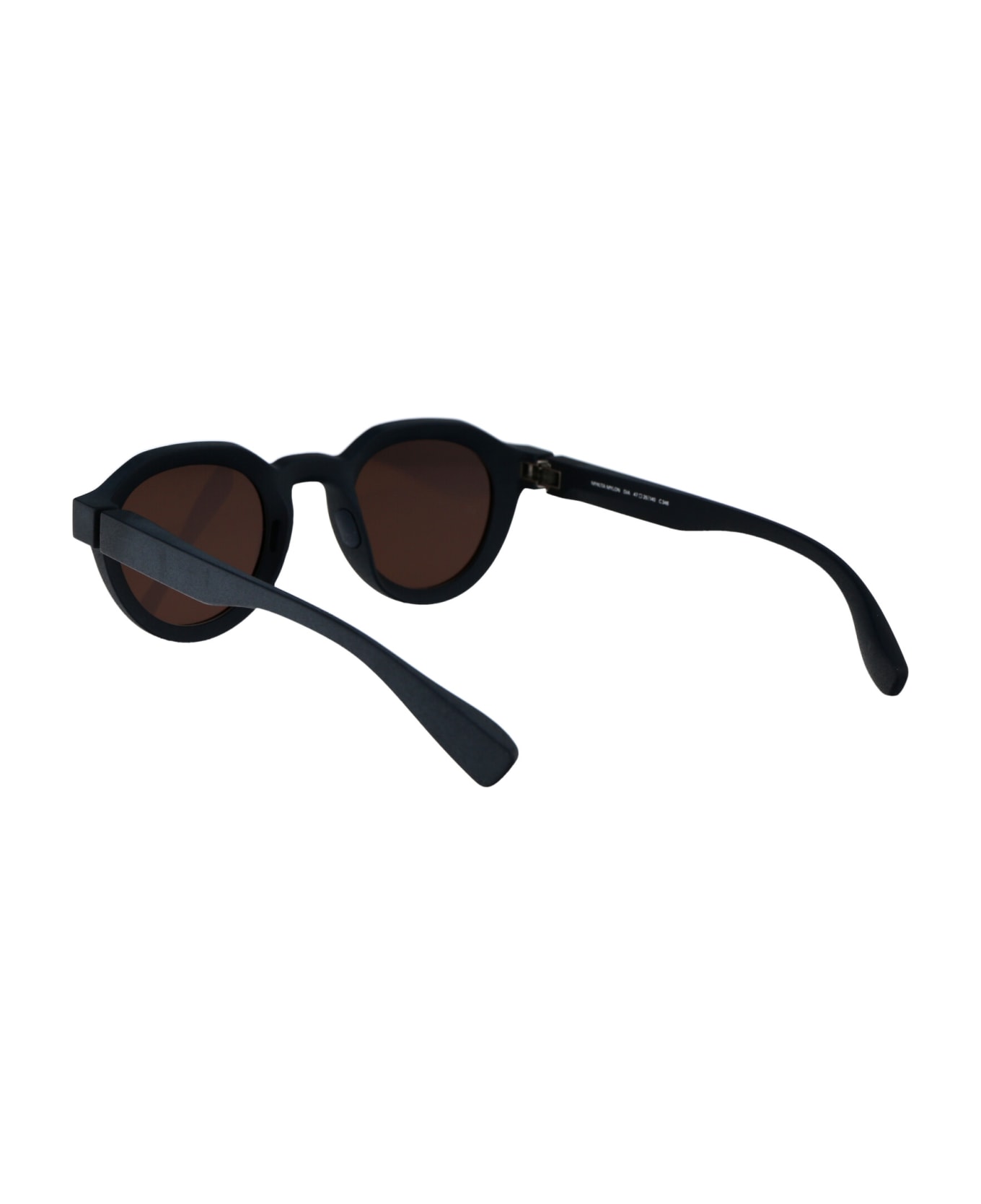 Mykita Dia Sunglasses - 346 MD34-Indigo Brown Solid