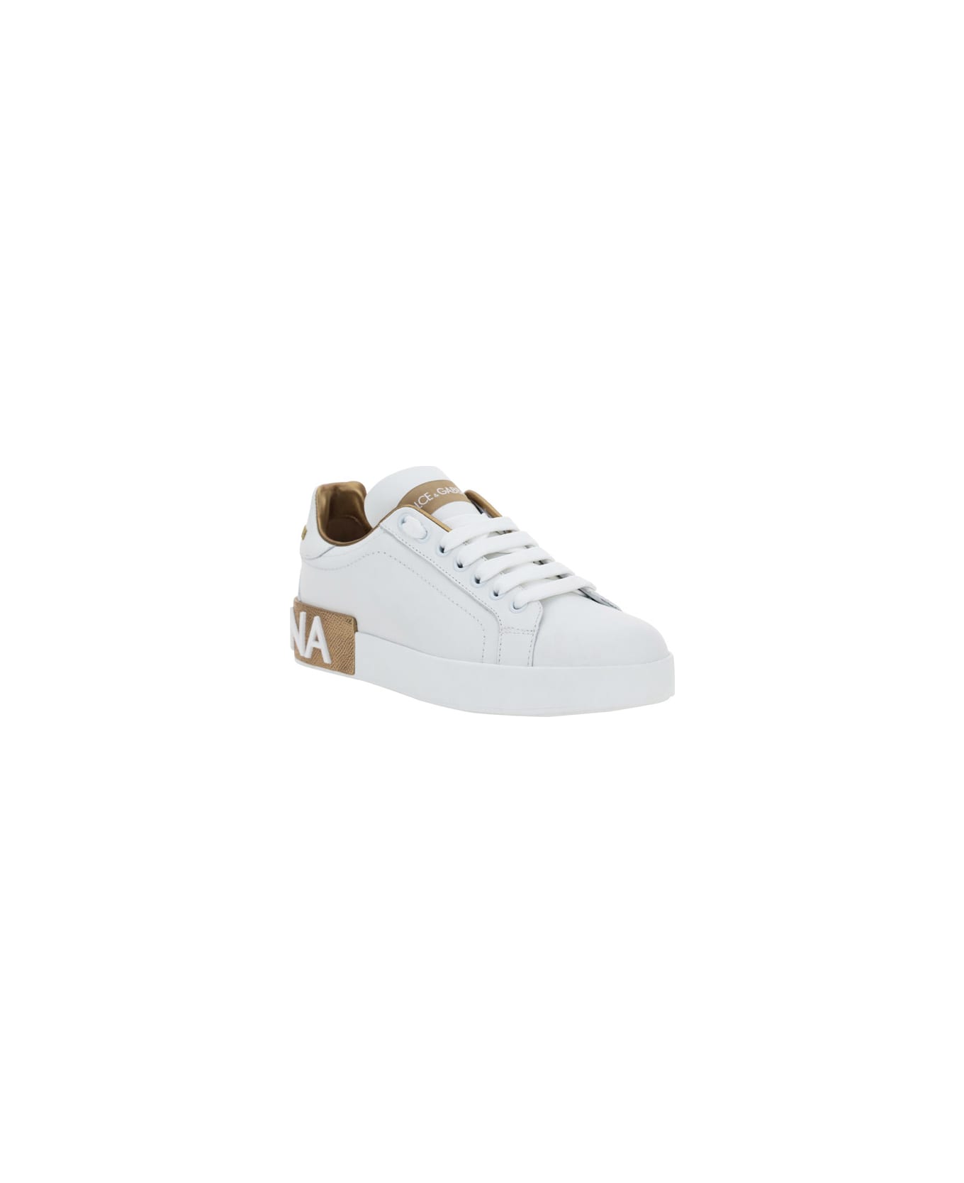 Dolce & Gabbana Portofino Sneakers - White