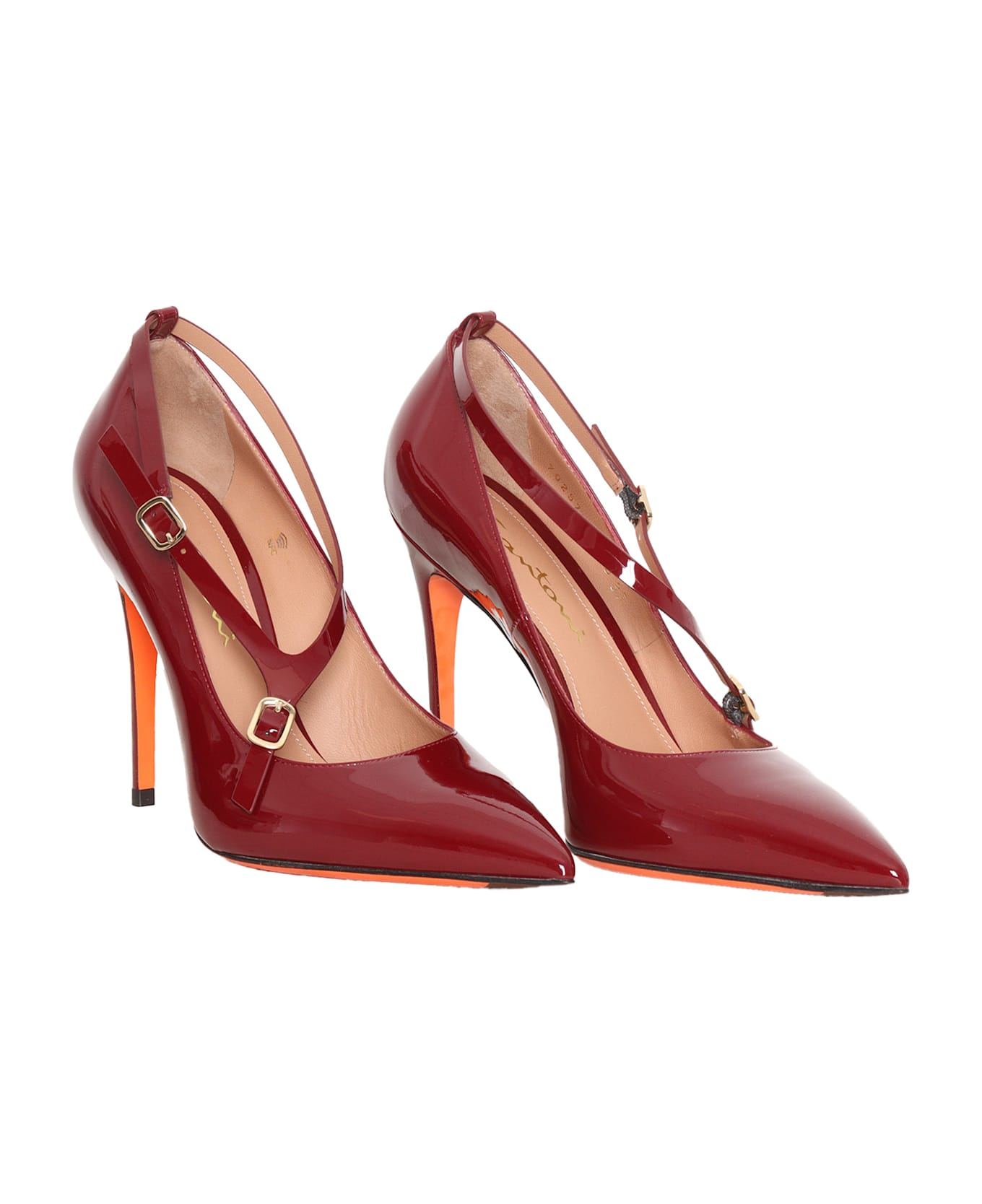 Santoni Haris-n-vhdr80 Shoes - RED