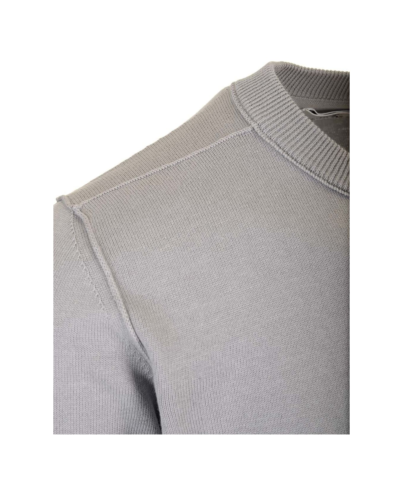 Stone Island Cotton Sweater - Grey