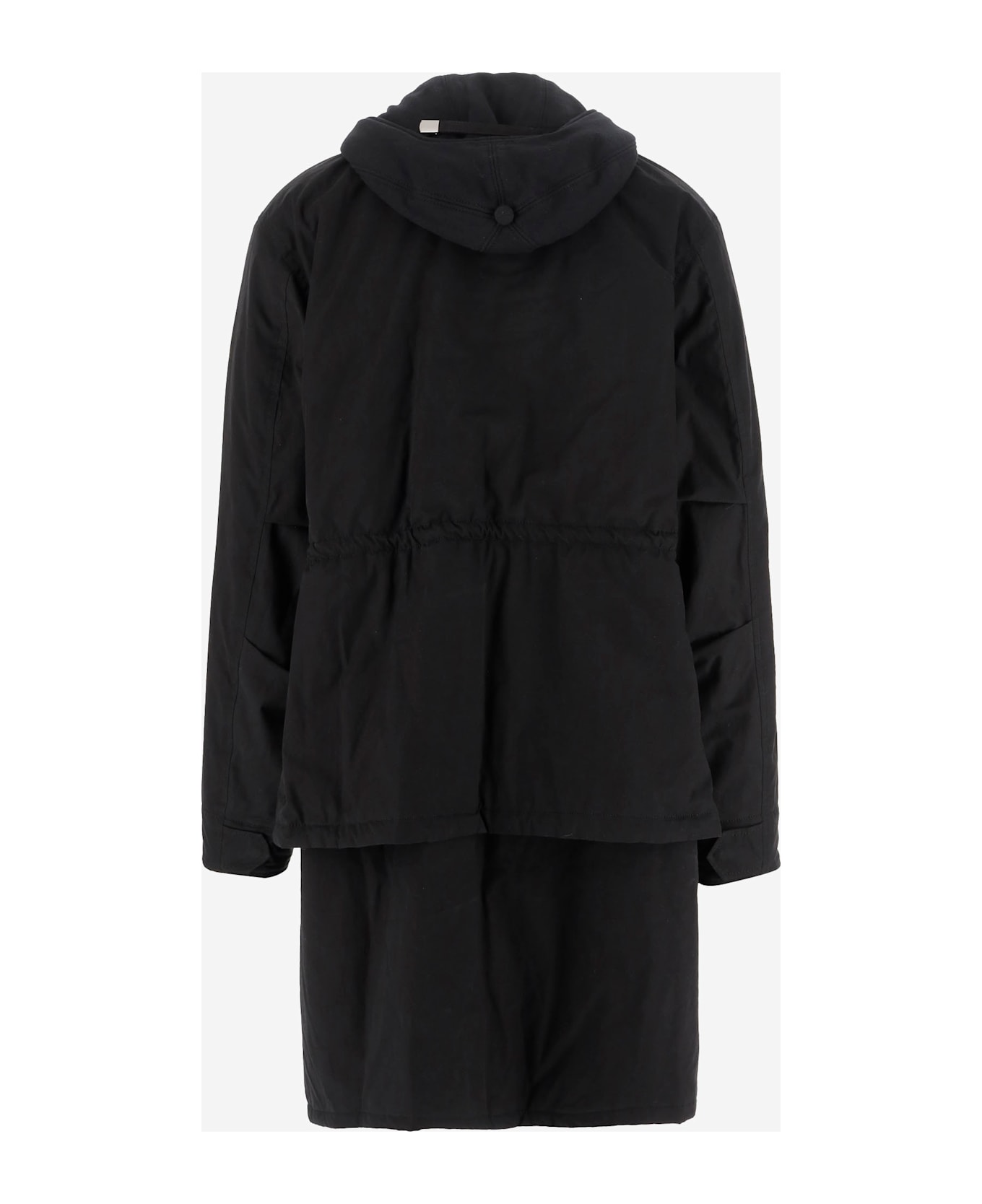 WE11 DONE Cotton Cap Field Jacket - Black