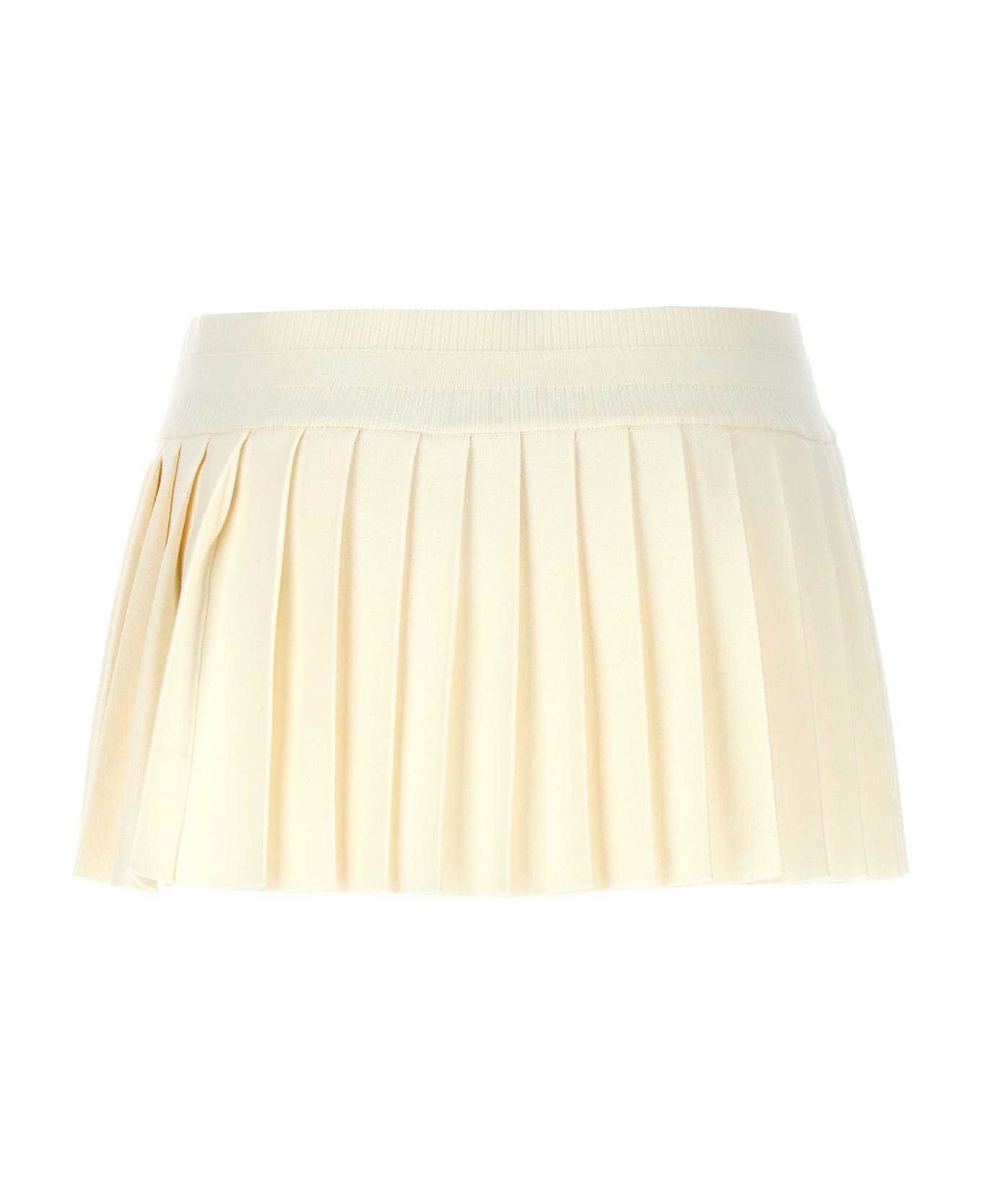 Dsquared2 Mini Pleated Skirt - White