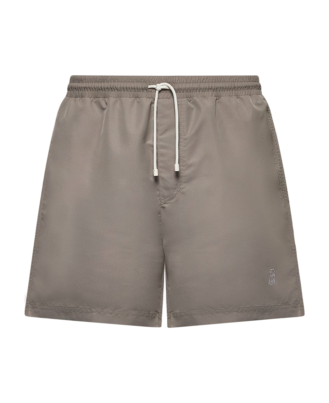 Brunello Cucinelli Swimming Trunks - Kaki