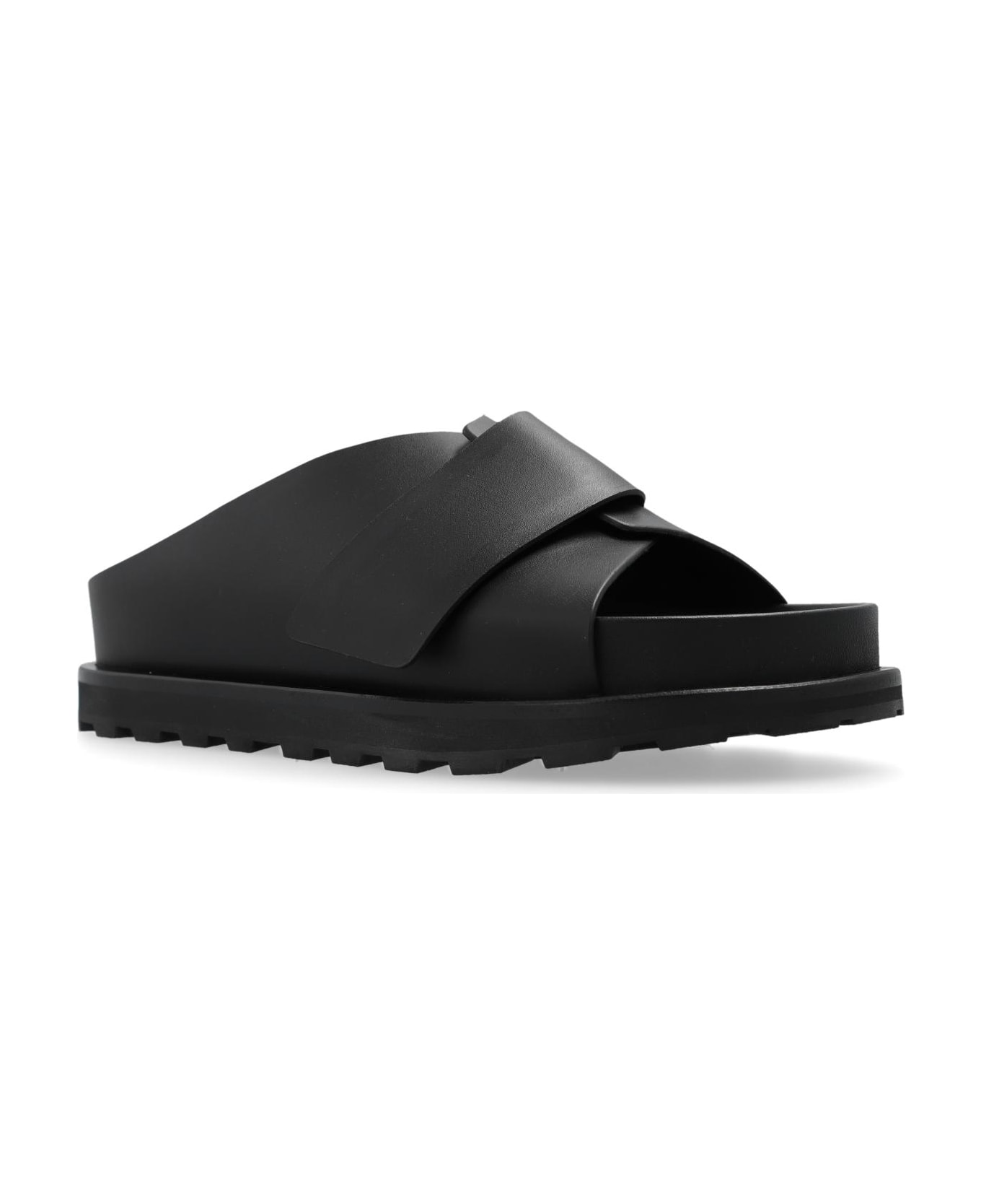 Jil Sander + Leather Slides