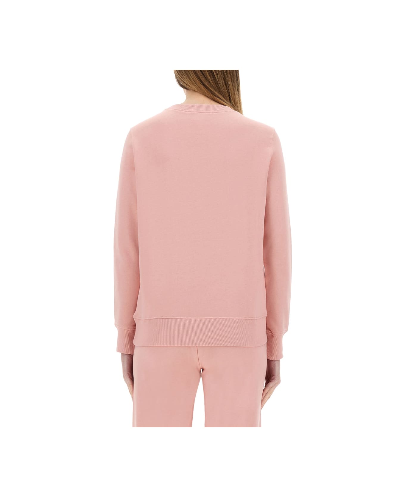 Versace Jeans Couture Sweatshirt With Logo - PINK