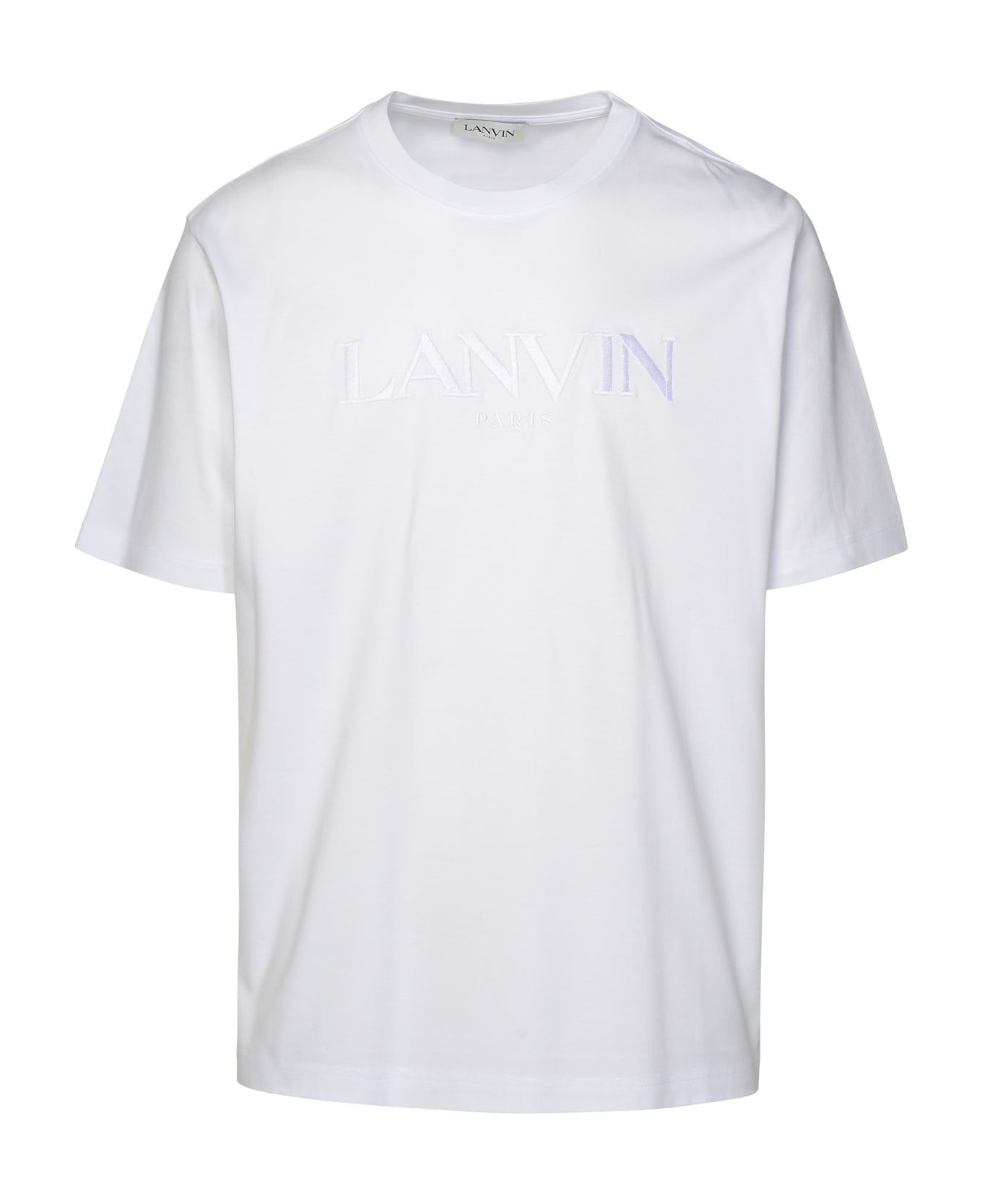 Lanvin White Cotton T-shirt - Optic white シャツ