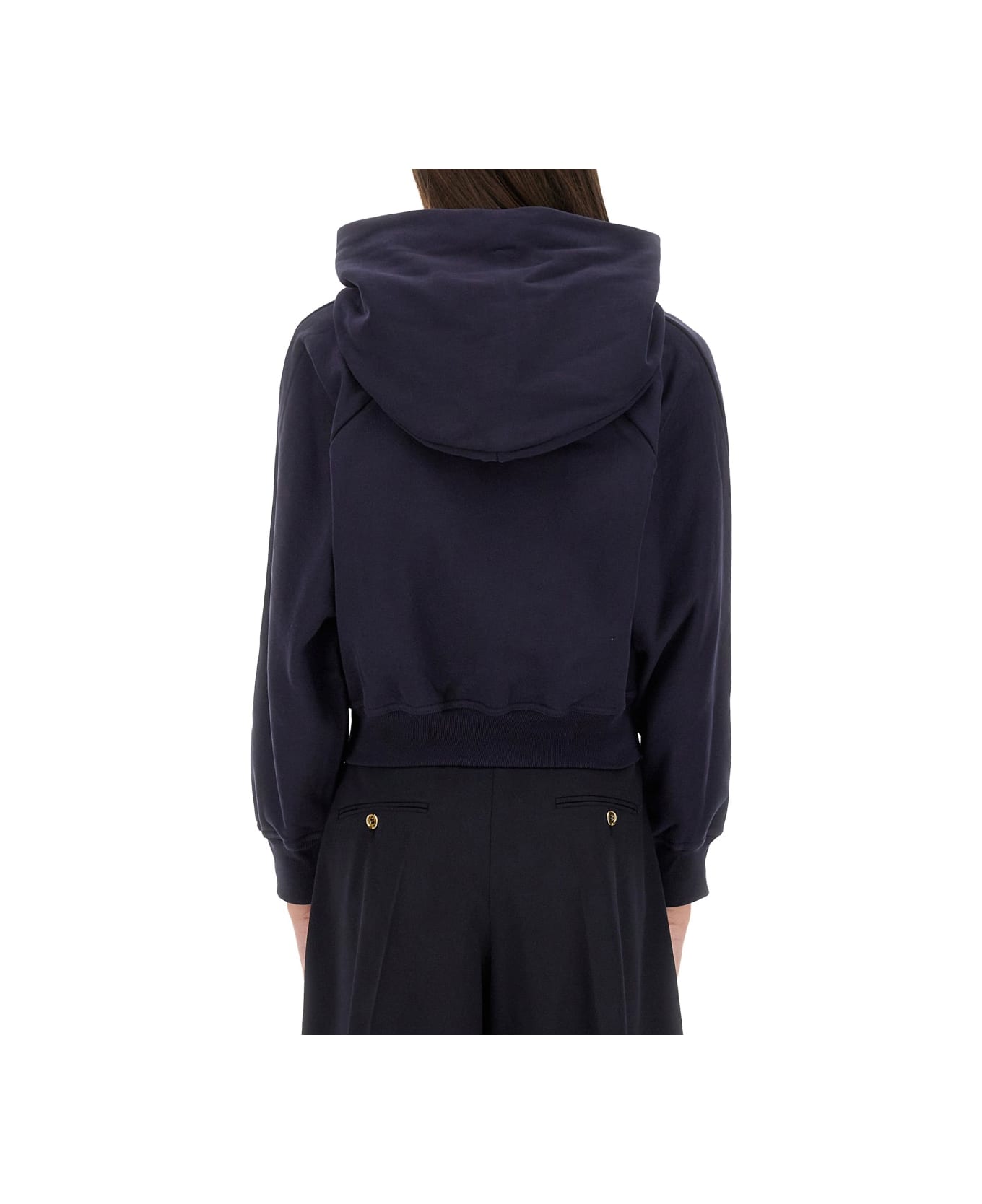 Patou Sweatshirt With Logo - BLUE