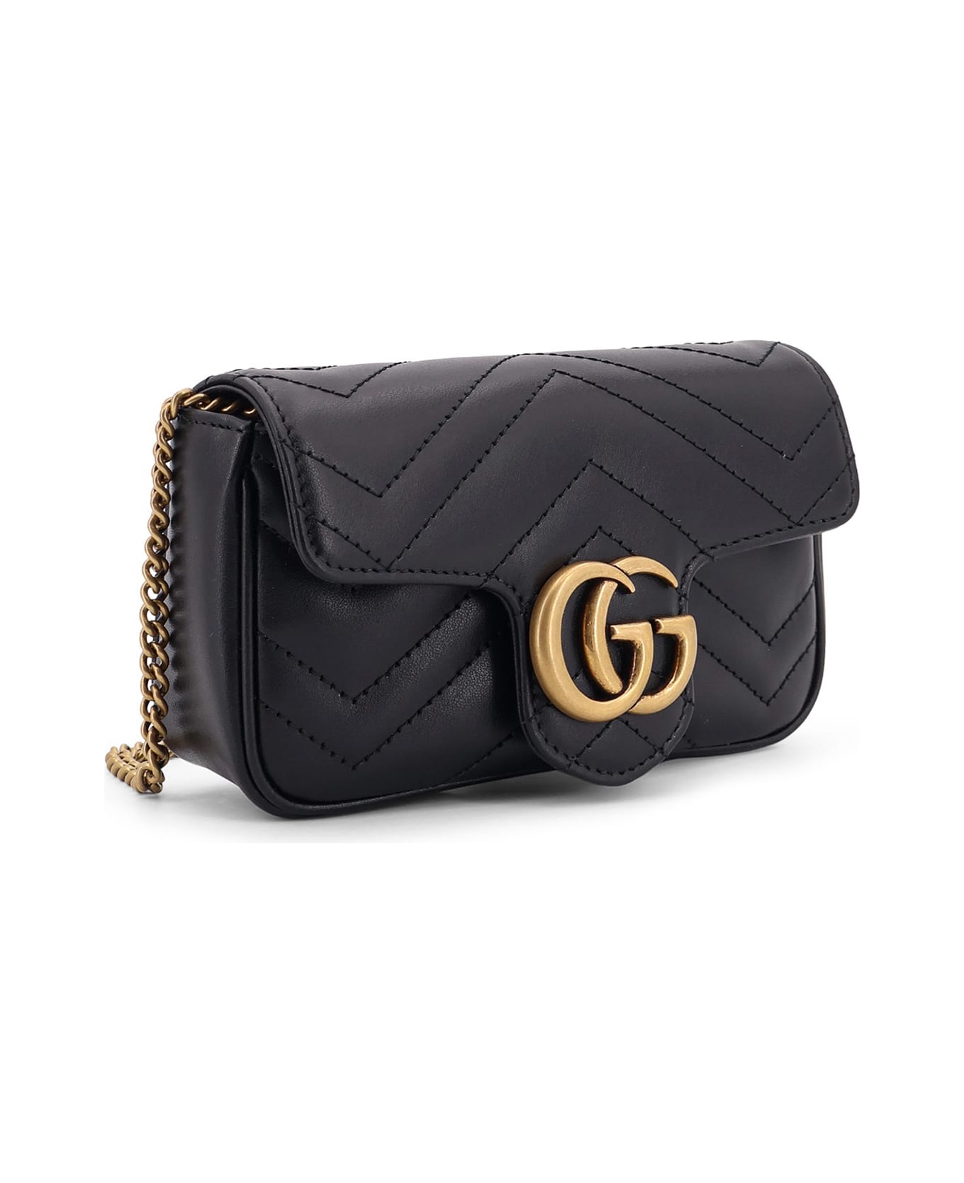 Gg Marmont Matelassé Leather Shoulder Bag