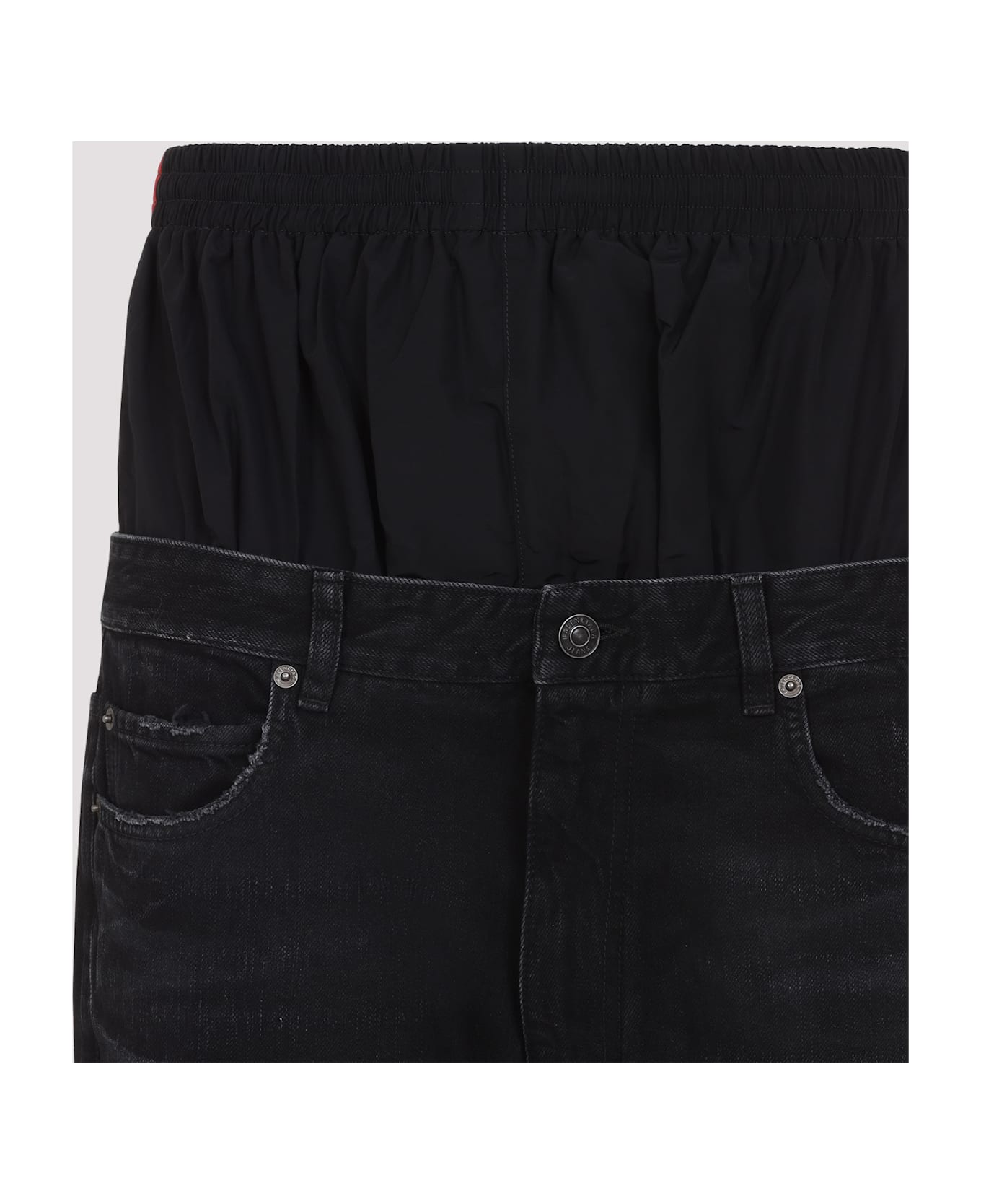 Balenciaga Black Denim Jeans - Midnight