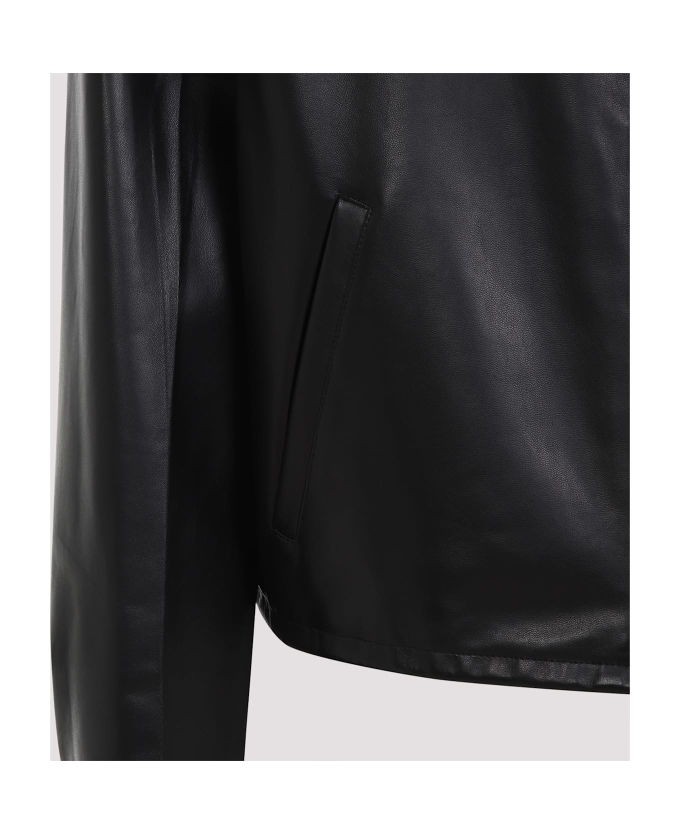 Prada Lamb Leather Jacket - Nero