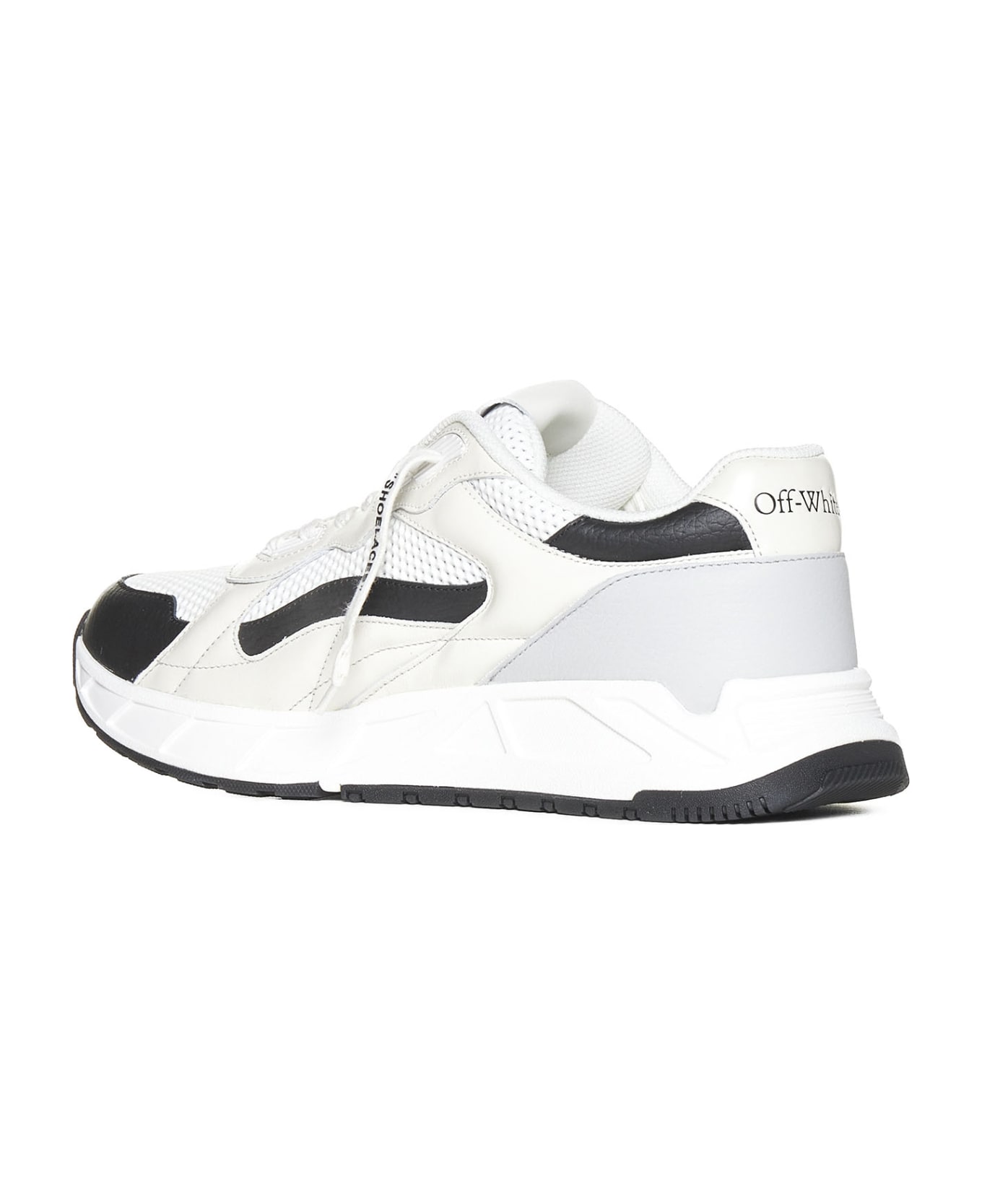 Off-White 'space Kick' Sneakers - White Blac