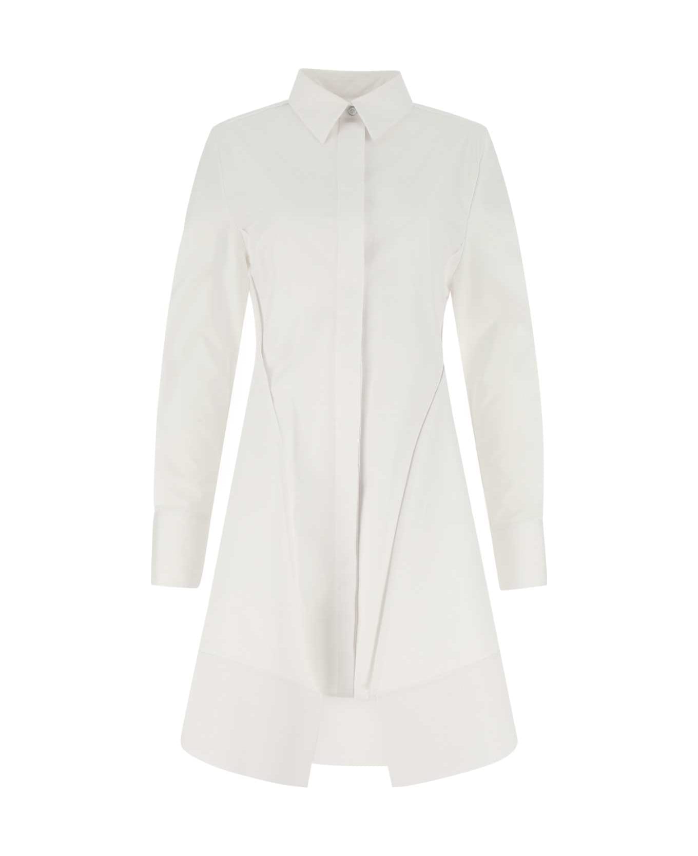 Givenchy White Cotton Shirt Dress - 100