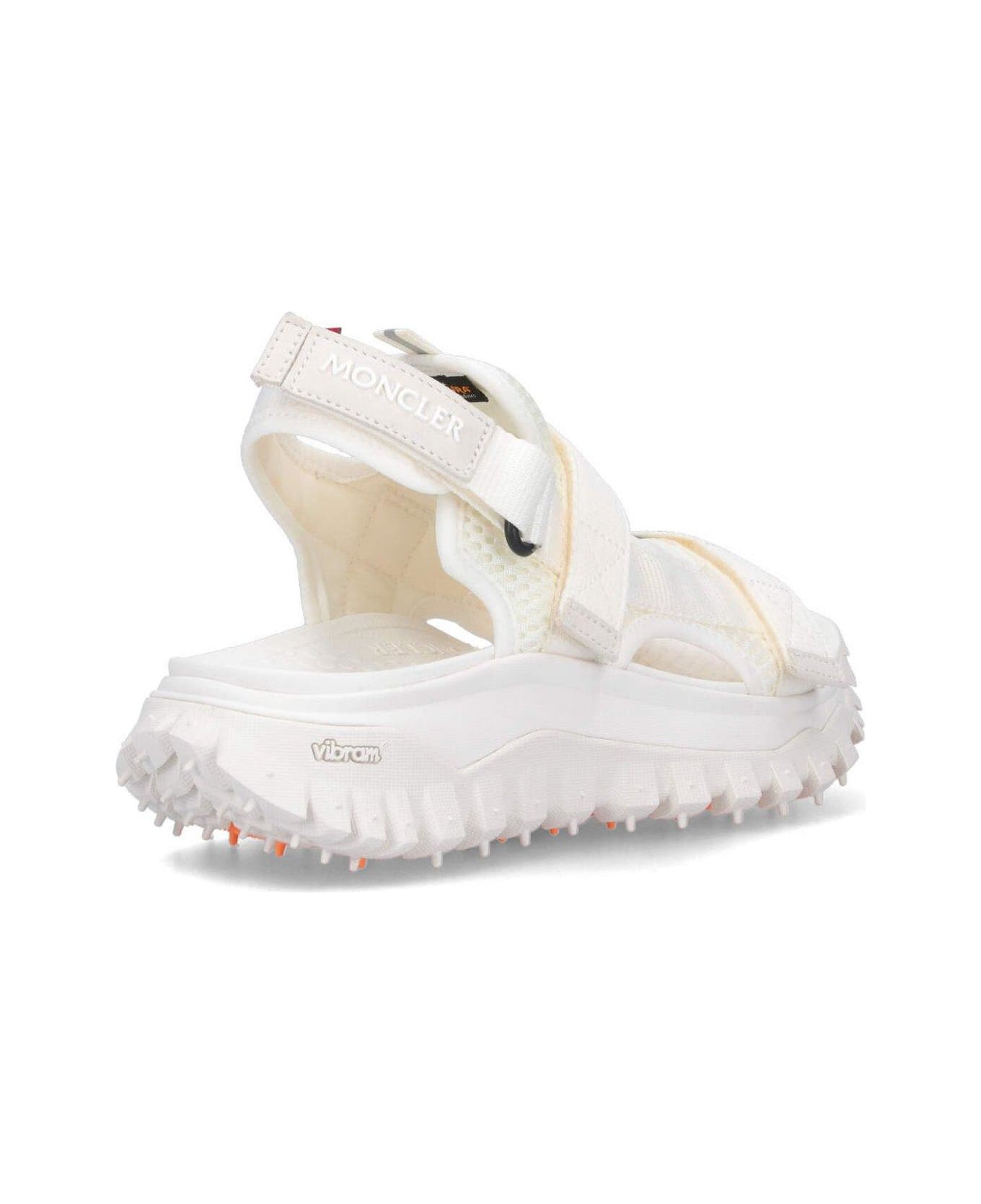 Moncler Trailgrip Vela Sandals - White