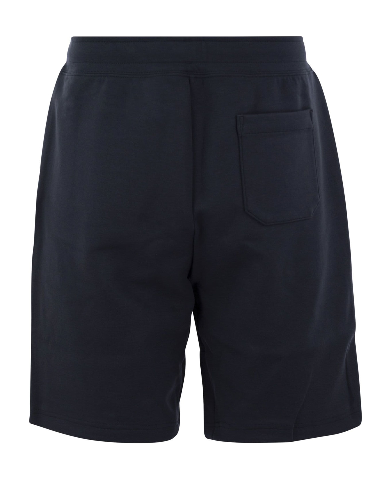 Polo Ralph Lauren Bermuda Shorts With Pony - Navy Blue