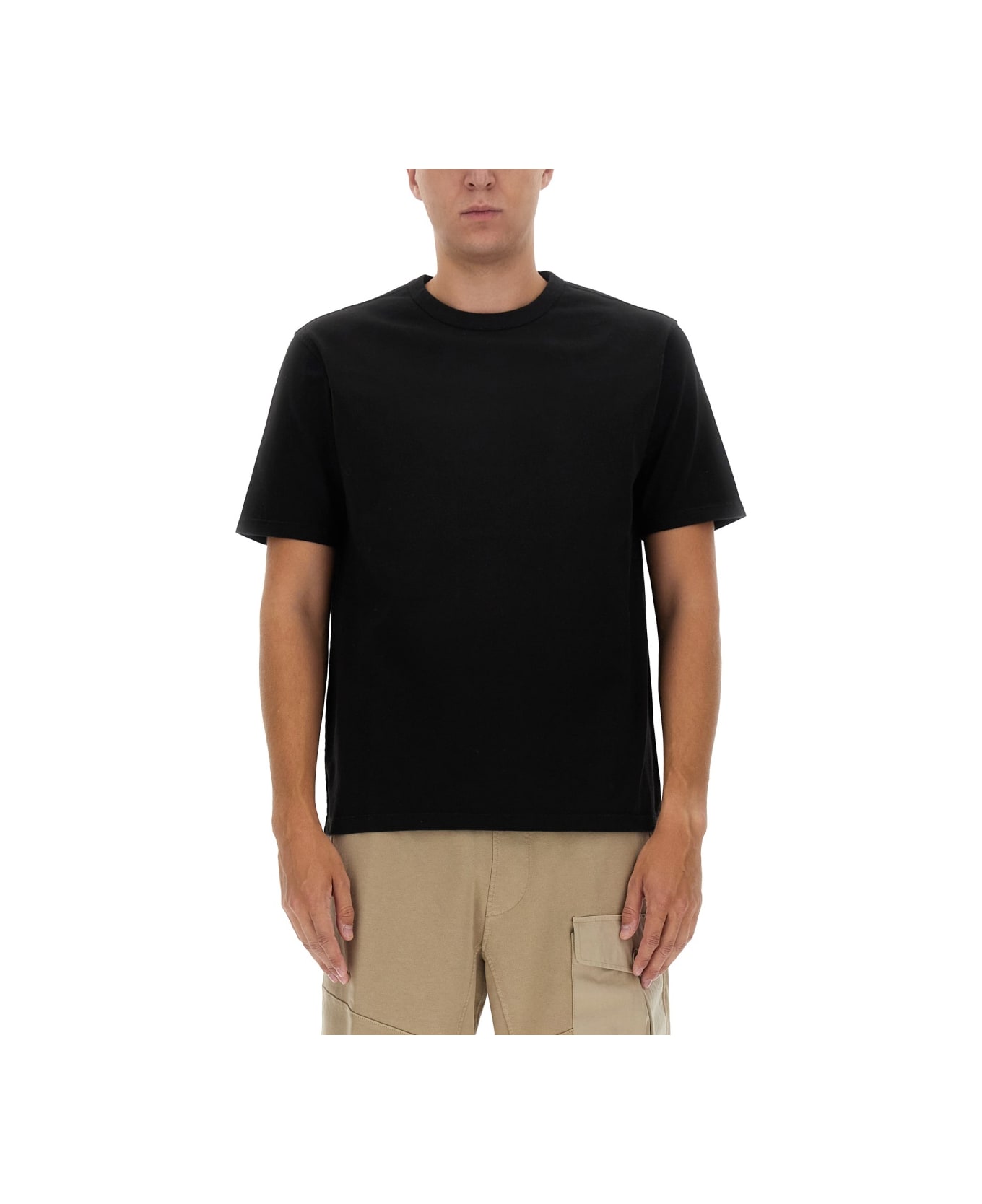 Ten C T-shirt With Logo - BLACK シャツ