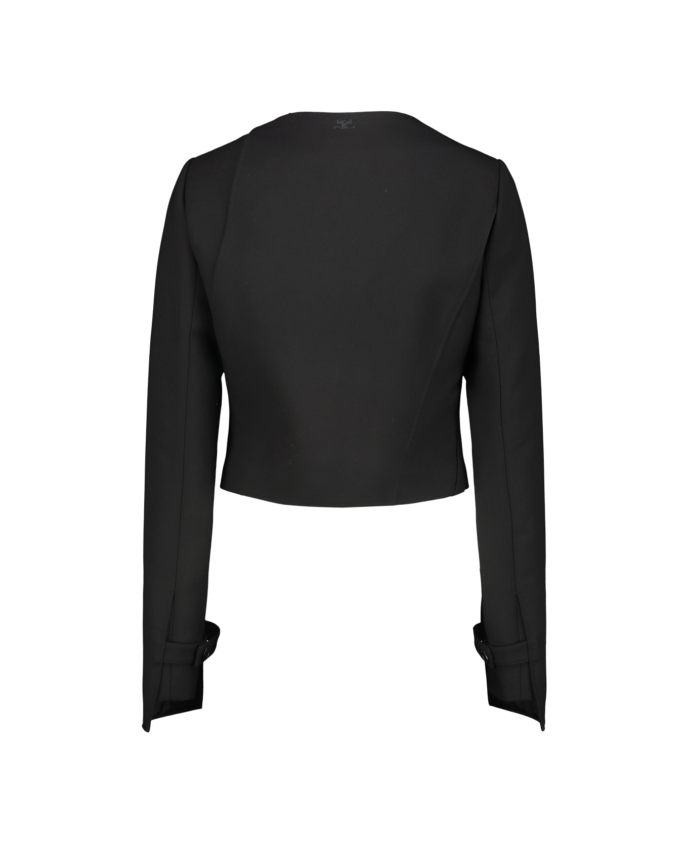 Courrèges Oblique Tailored Jacket - Black