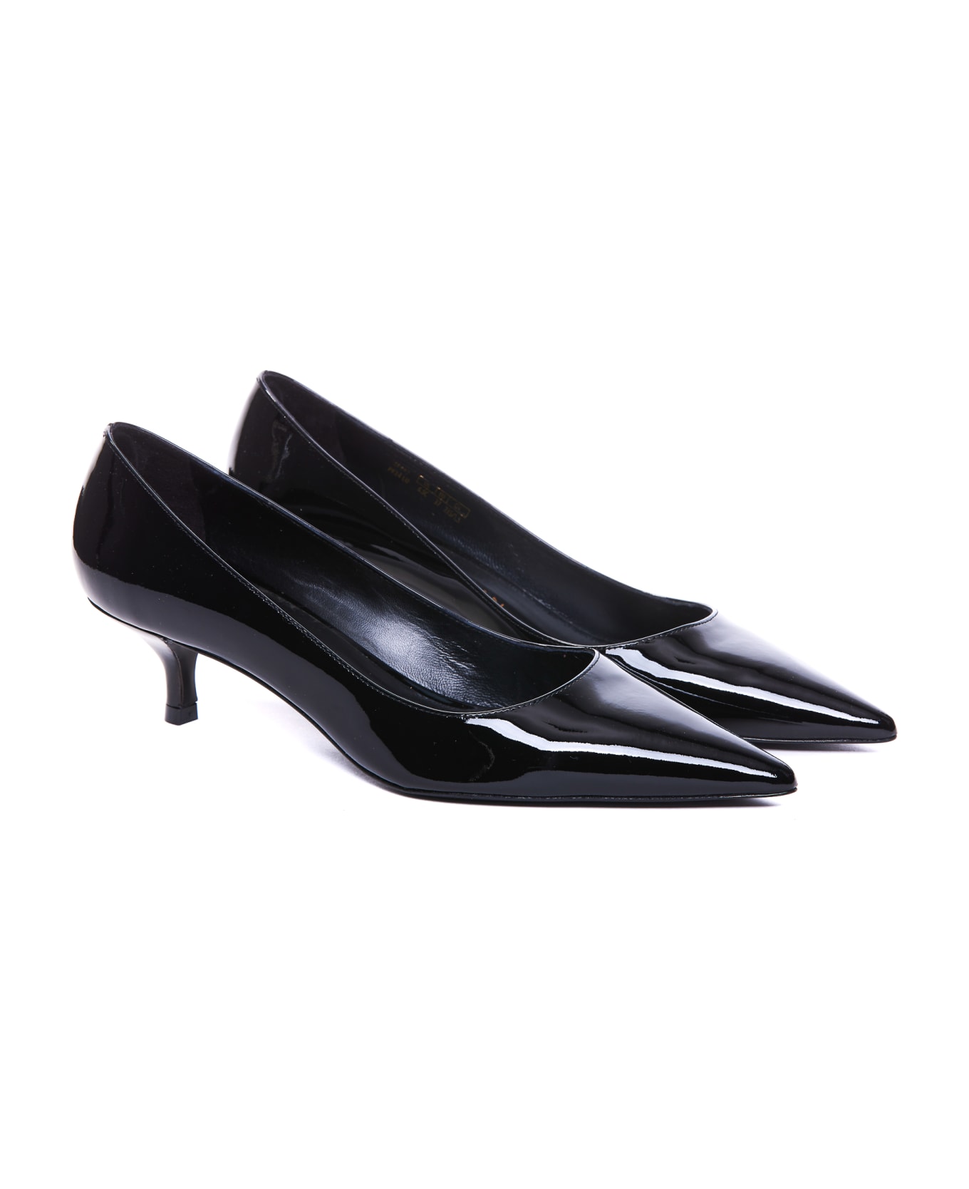 Stuart Weitzman Pump Decollete' - Black