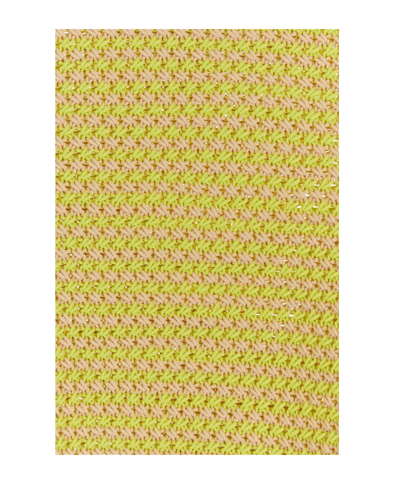 Wales Bonner Two-tones Polyester Unity Vest - Lime And Beige