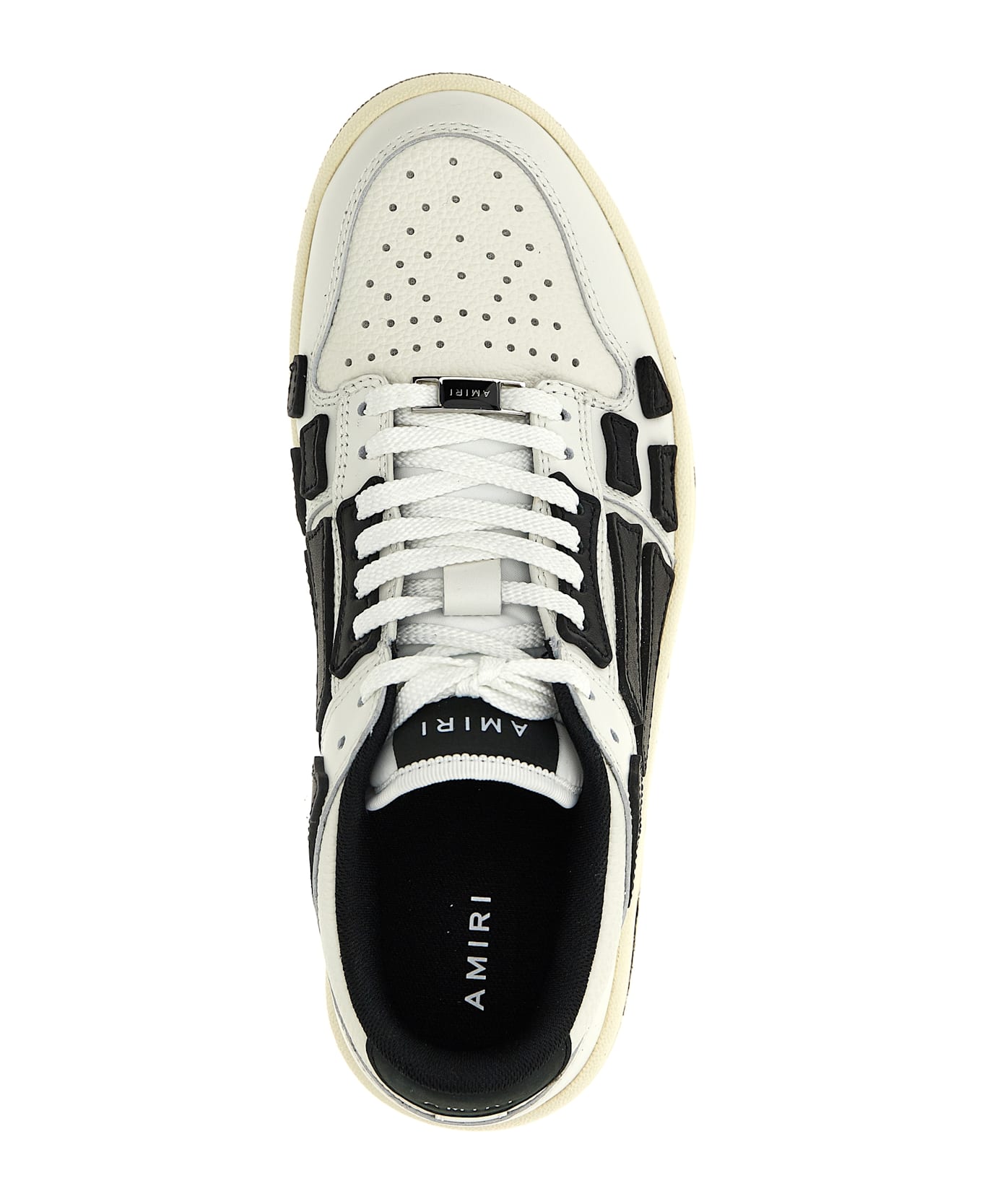 AMIRI 
skel Top Low
 Sneakers - WHITE/BLACK