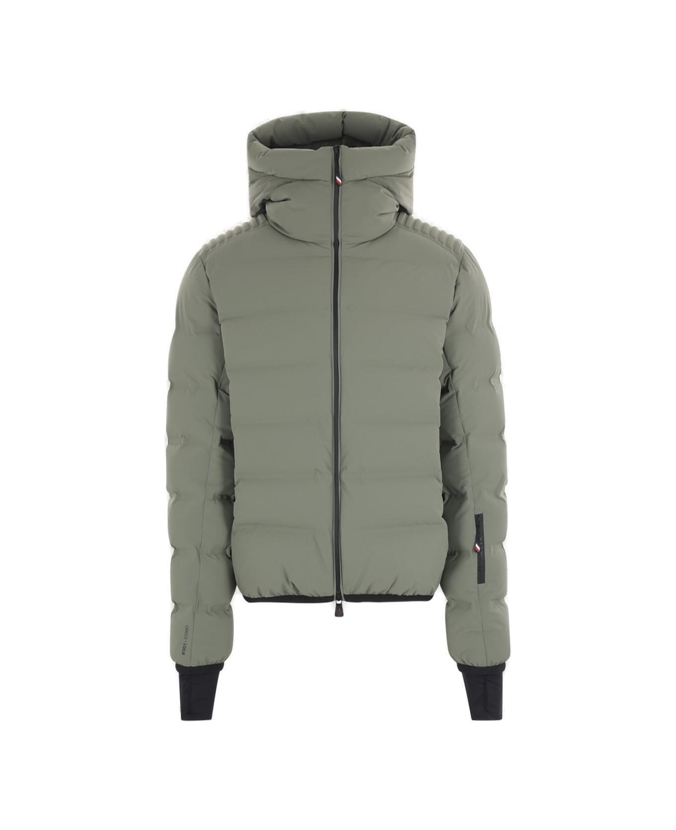 Moncler Grenoble Zip-up High Neck Down Jacket