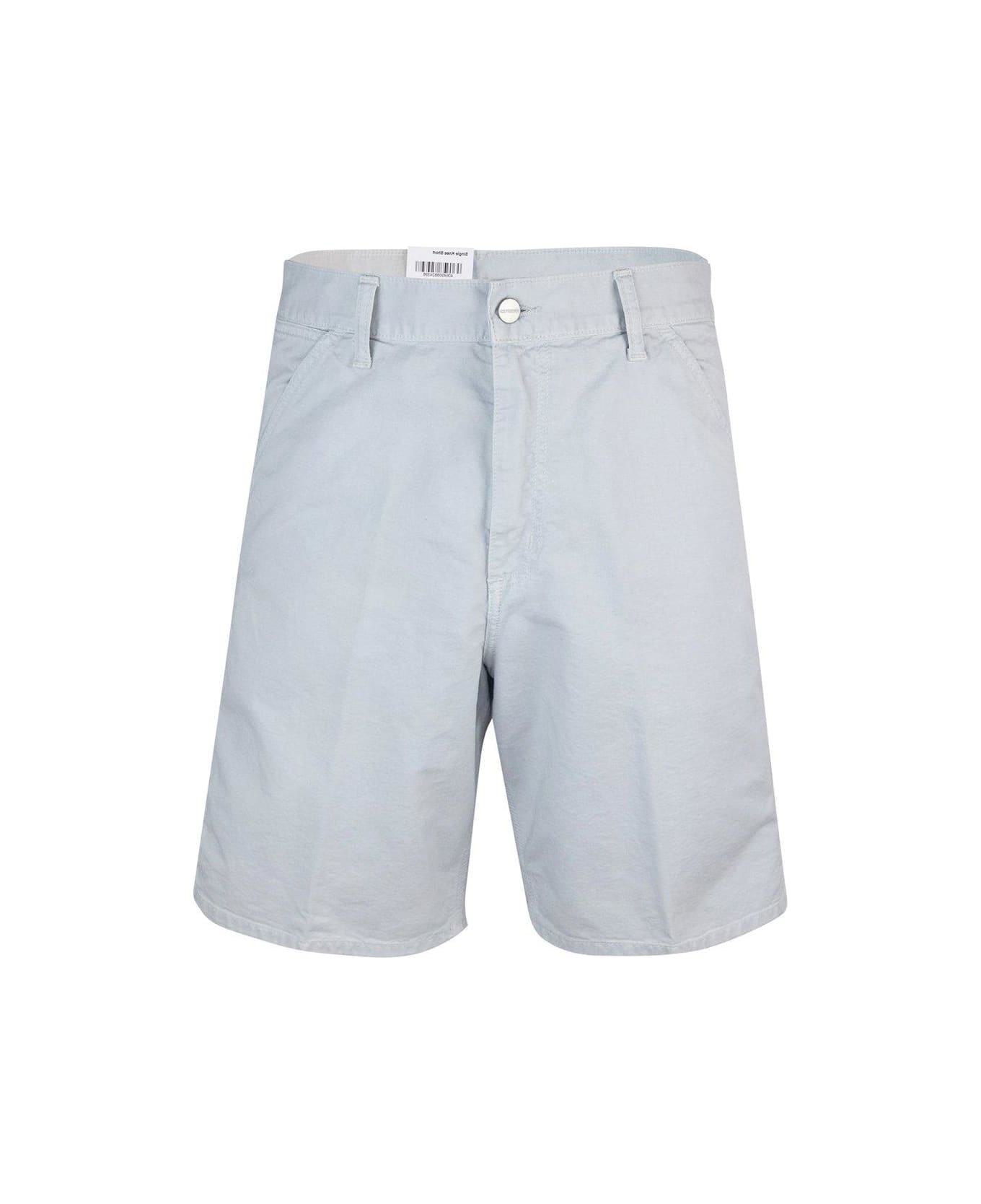 Carhartt Logo Patch Low-rise Shorts - Grey