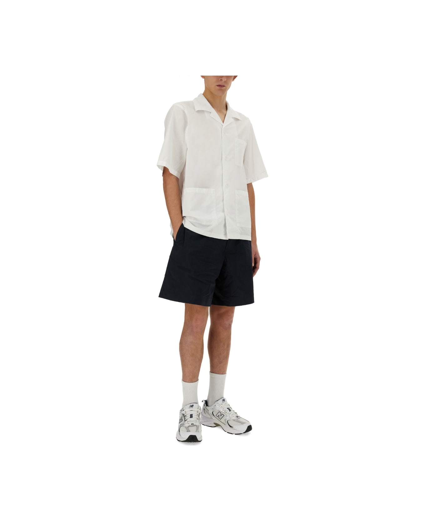Aspesi Needle Shirt - WHITE シャツ