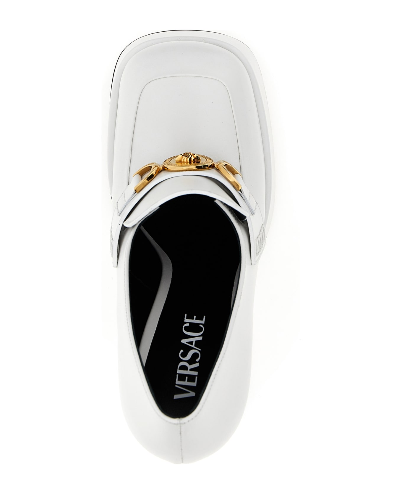 Versace 'medusa 95' Pumps - White