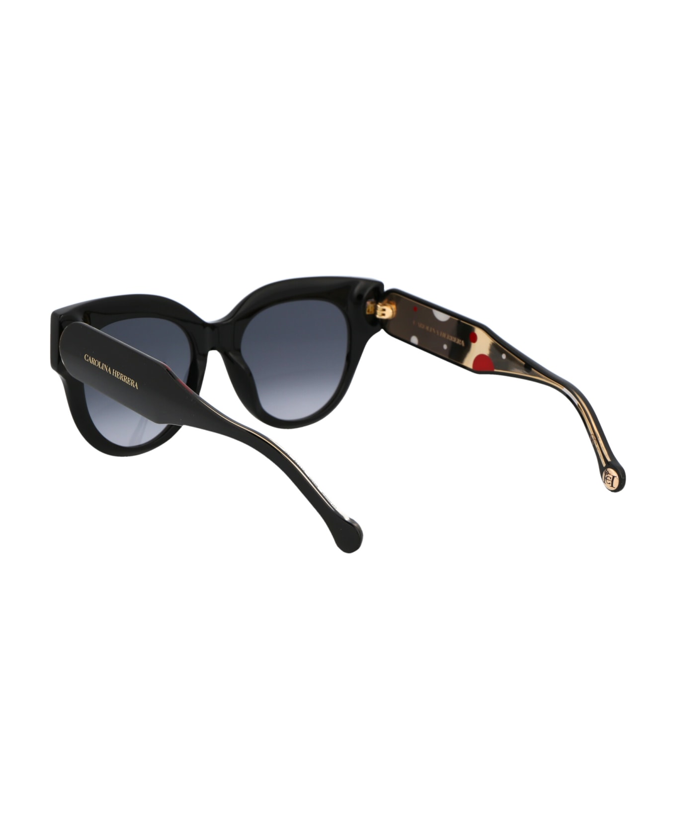Carolina Herrera Ch 0008/s Sunglasses - 8079O BLACK サングラス