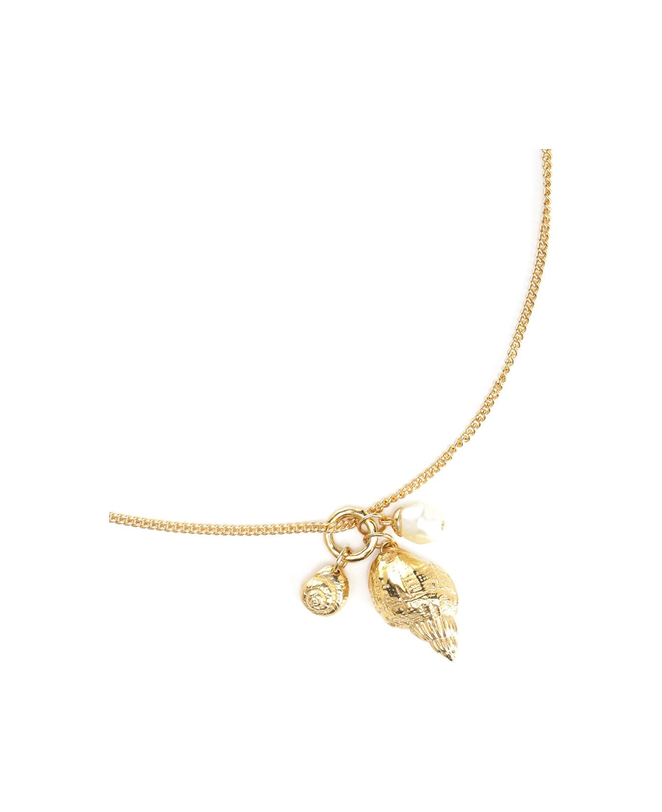 Chloé "chloè Shells" Necklace - Gold