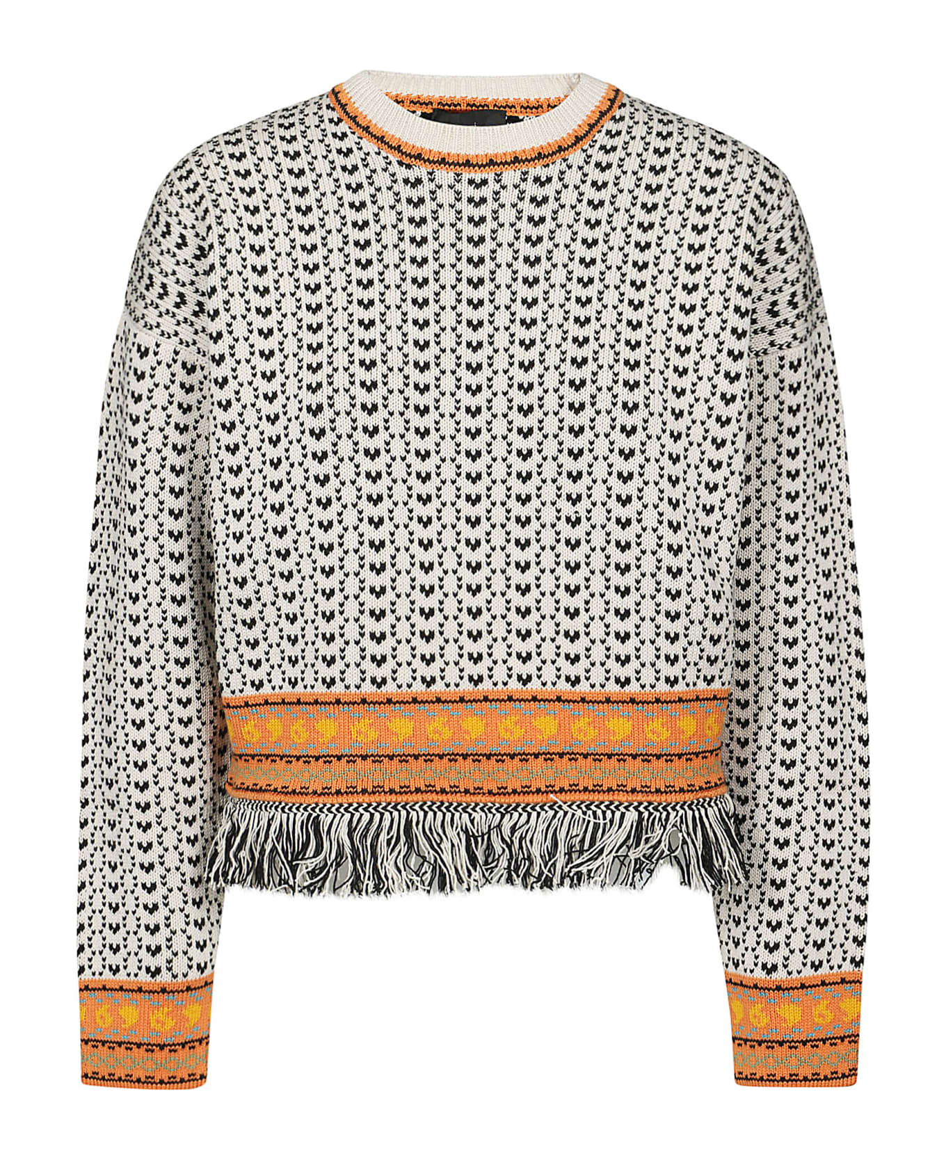 Alanui Scent Of Incense Sweater - Chalk Multicolor
