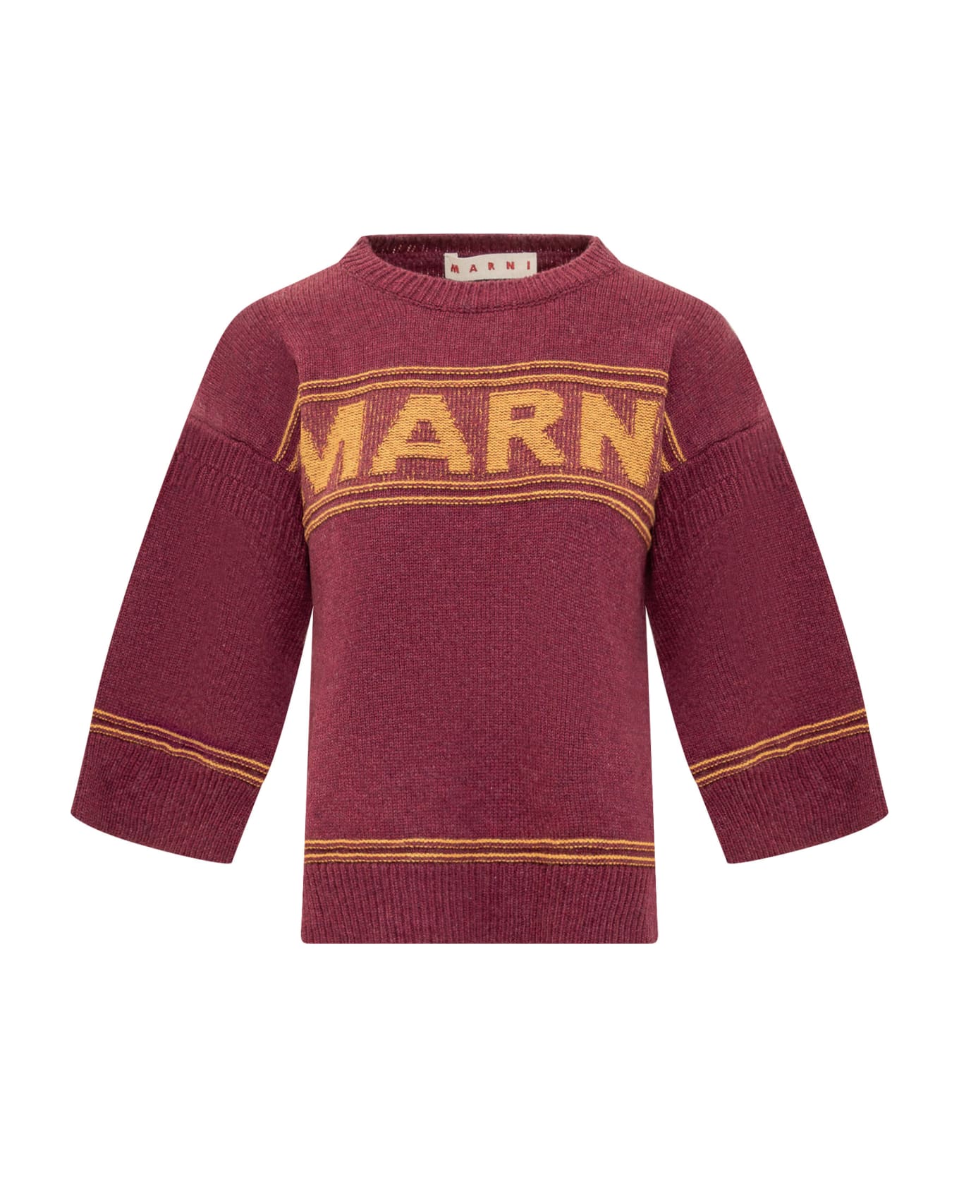 Marni Roundneck Sweater - RUBY