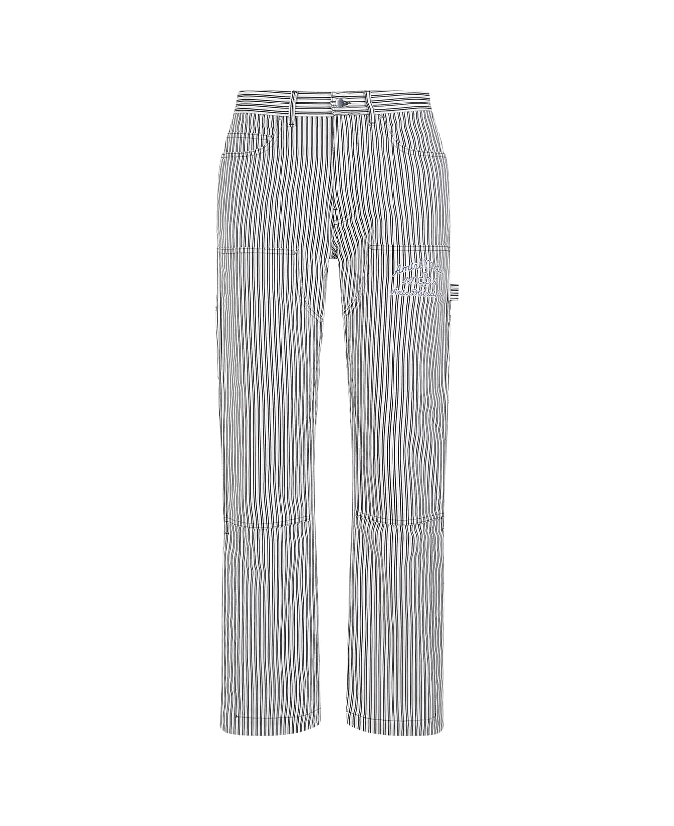 AMIRI Motors Carpenter Pant - Black White