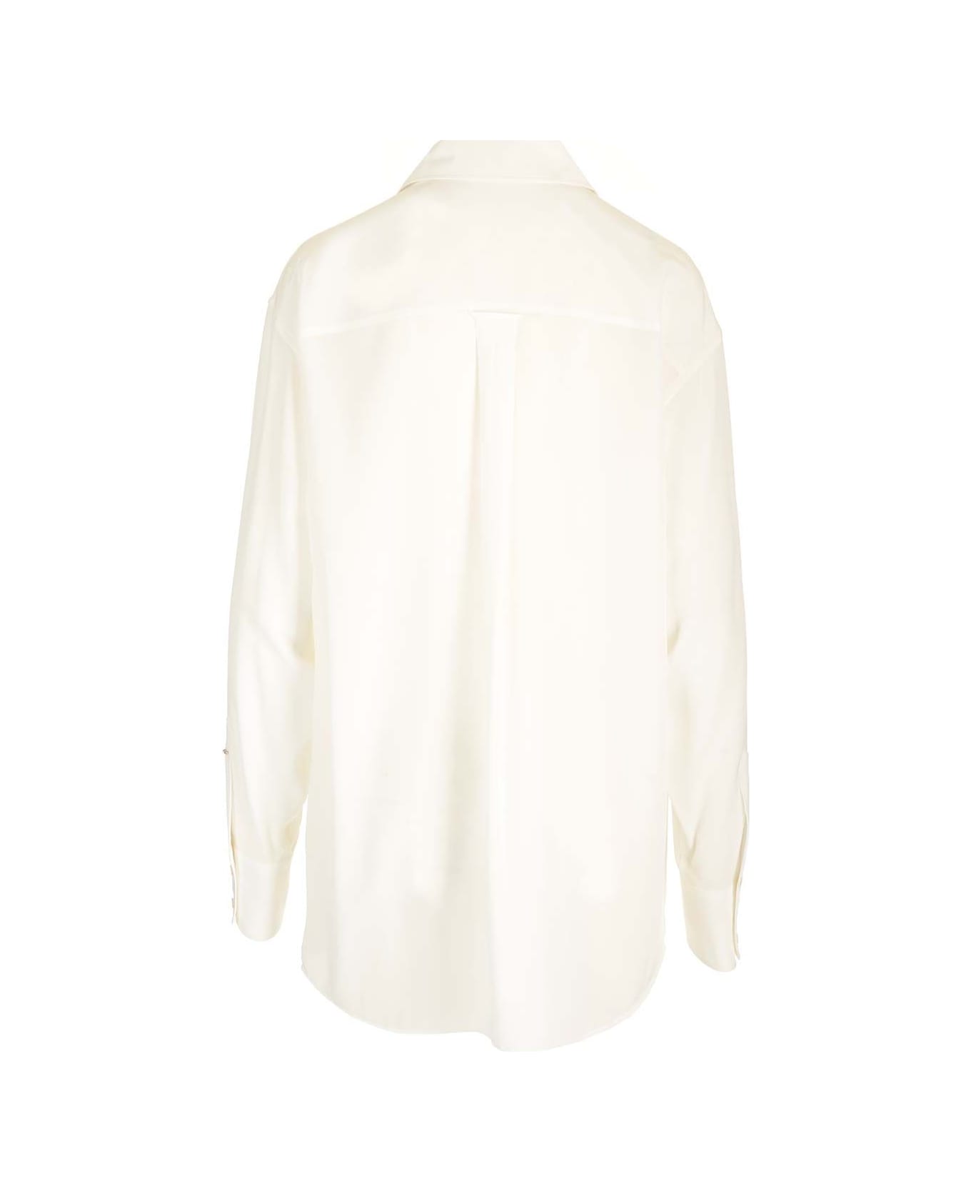 SportMax Crepe De Chine Shirt - Bianco